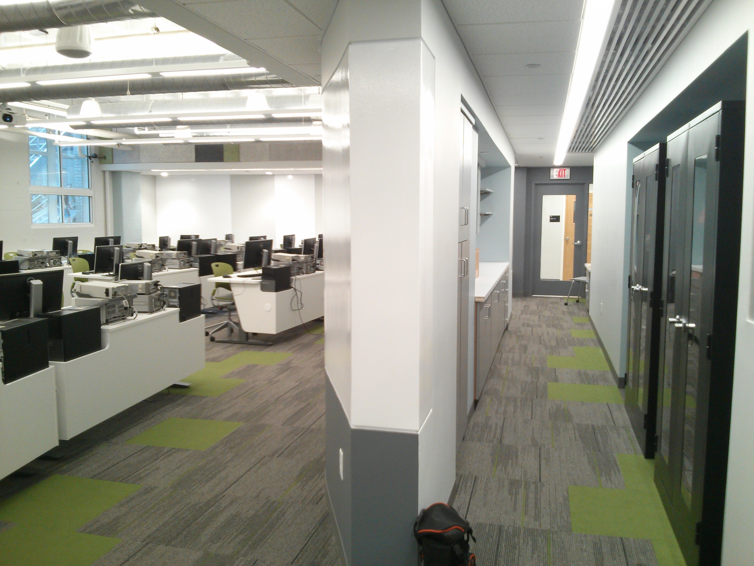 Classroom C rear hall