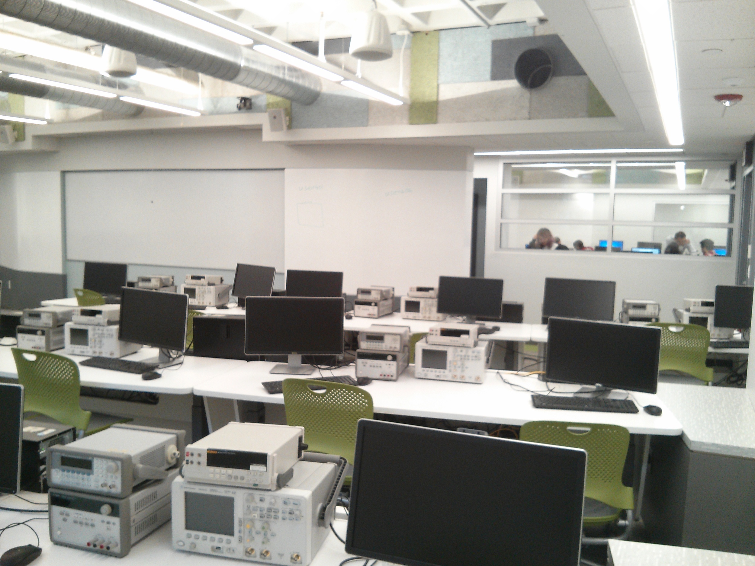 Storefront connection between Classroom A and C