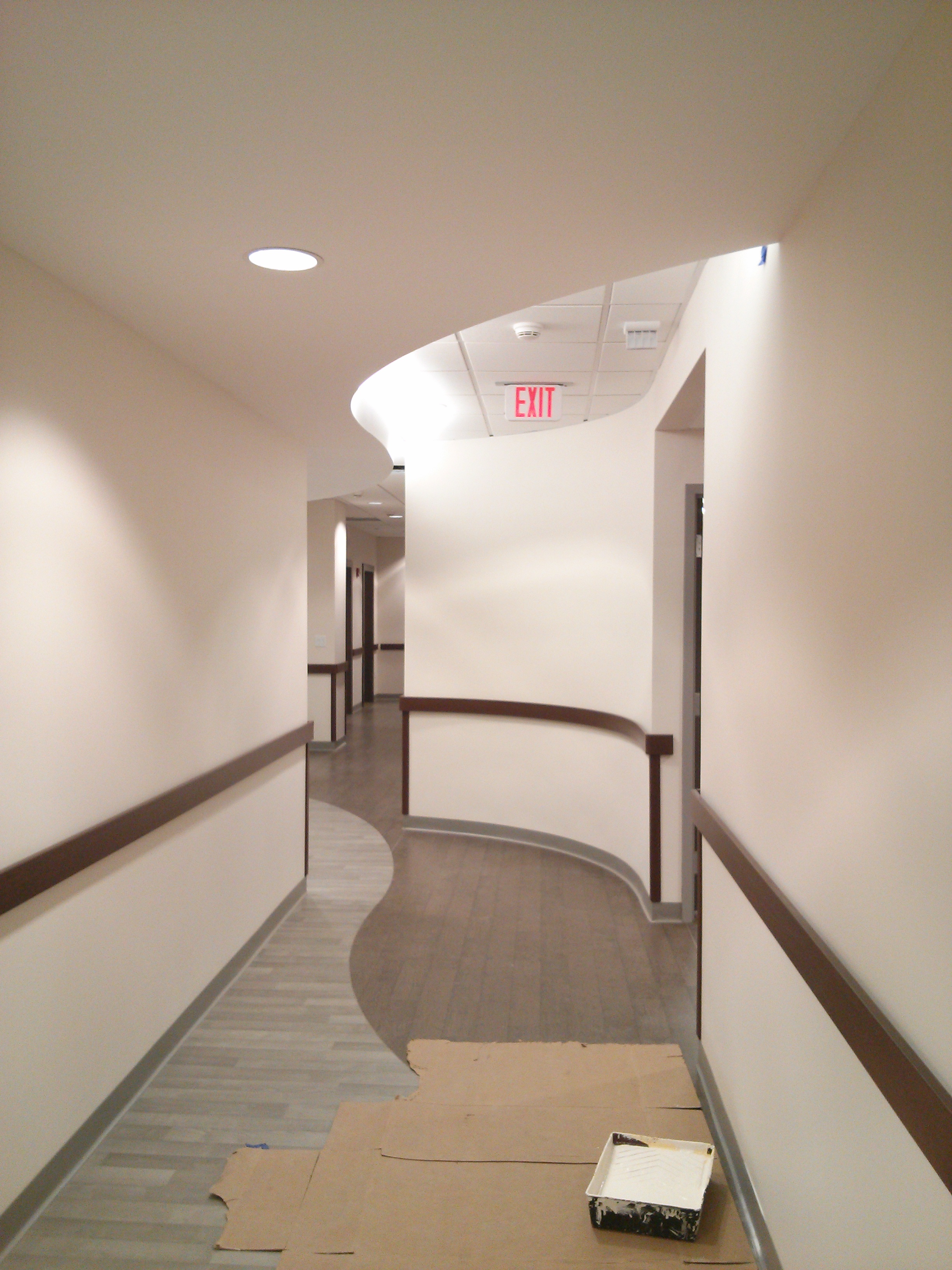 View down Corridor