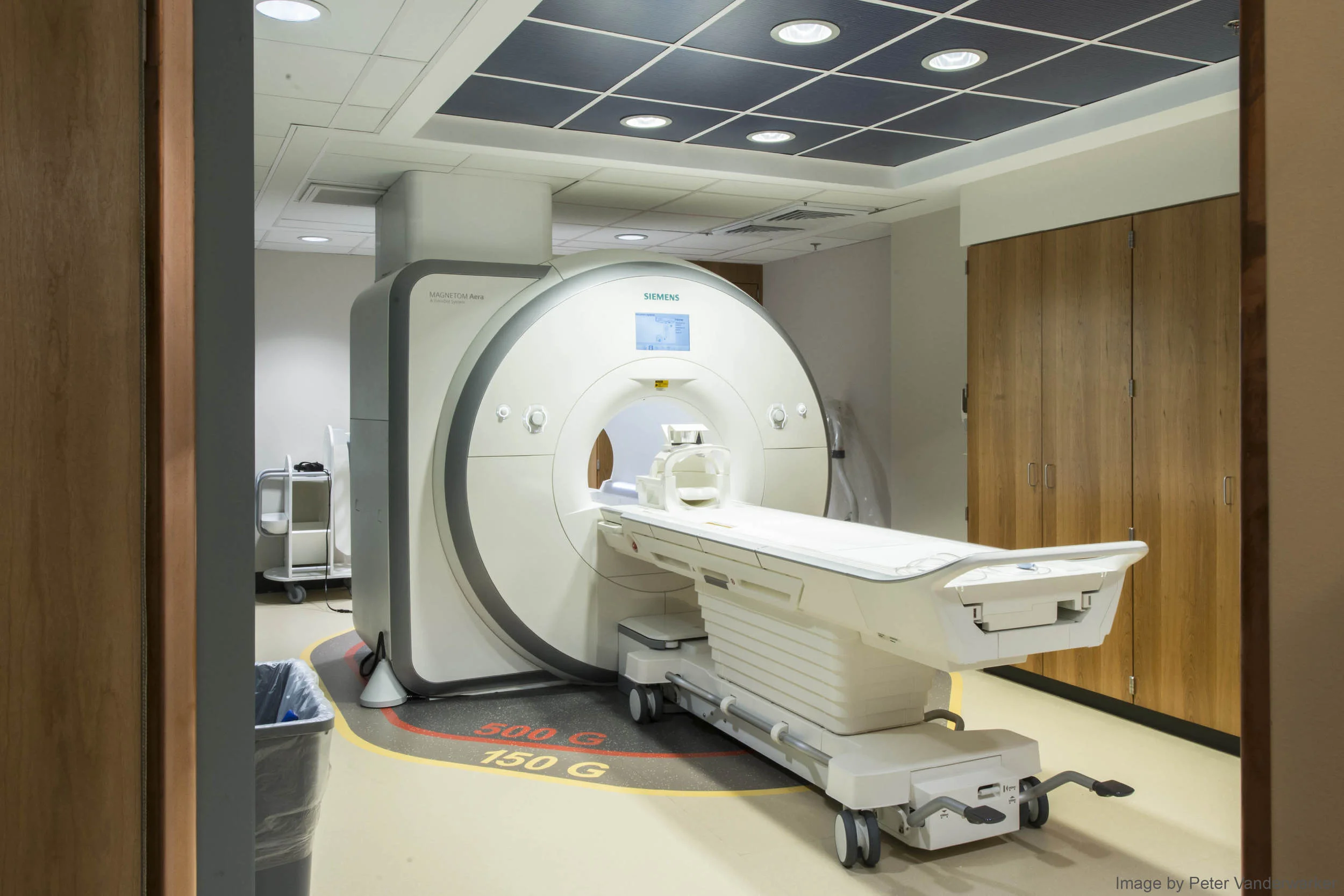 View into the MRI Room