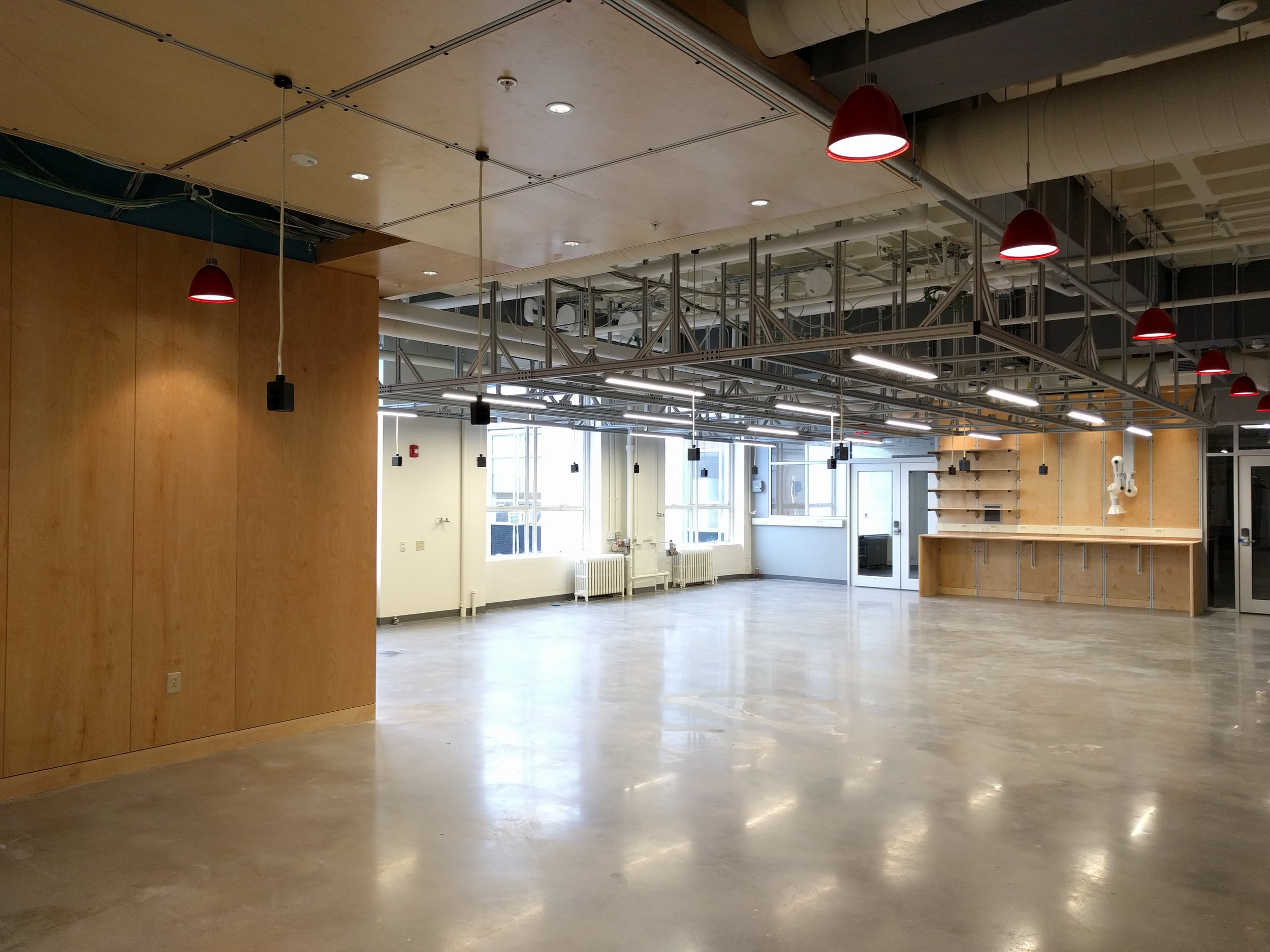 View of Main Lab from Entry