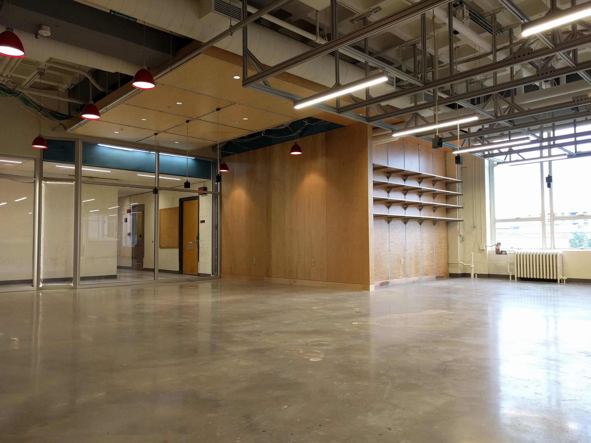 View of Testing and Display Area