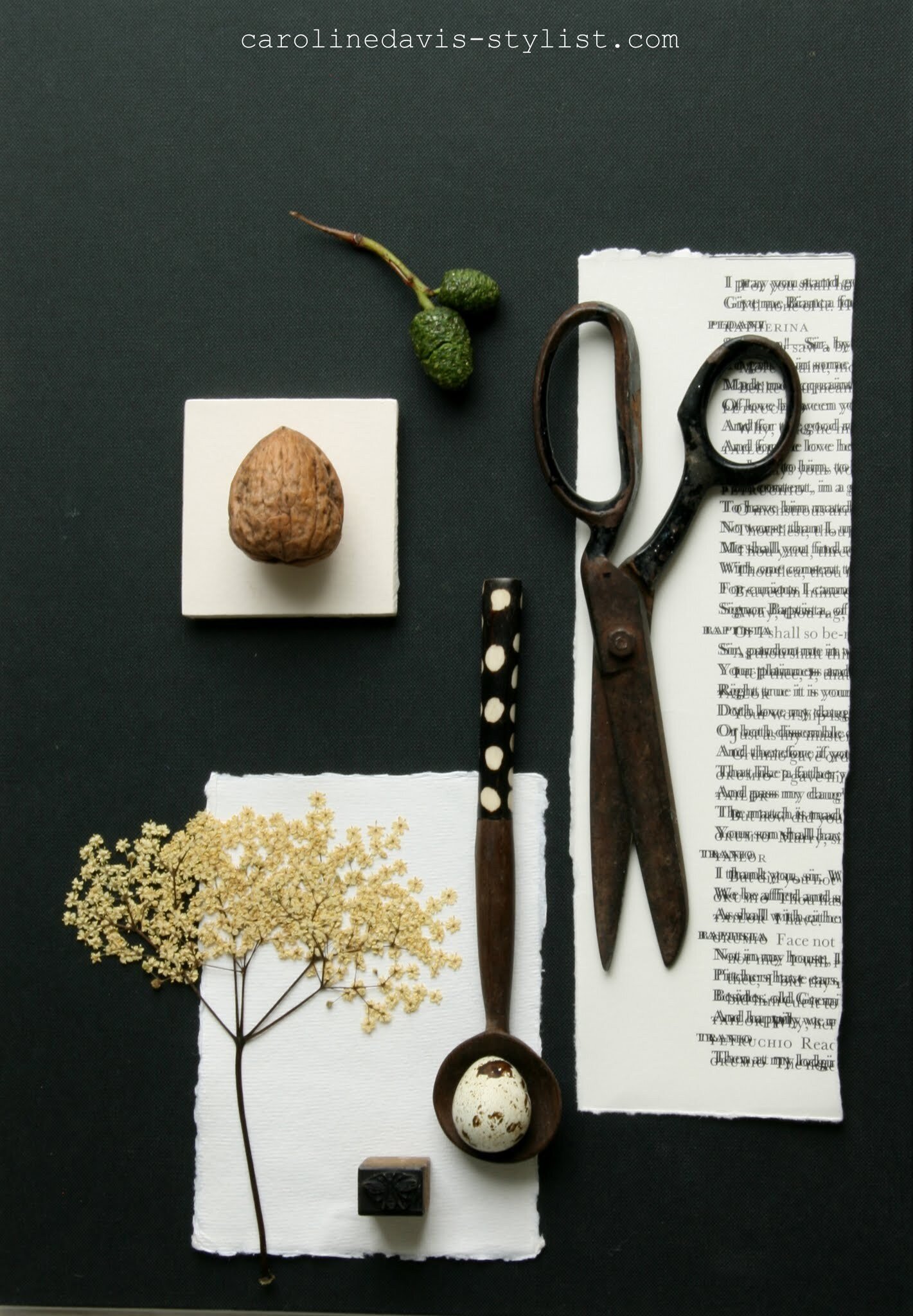 Colour Story moodboarding, Caroline Davis stylist, creative direction 