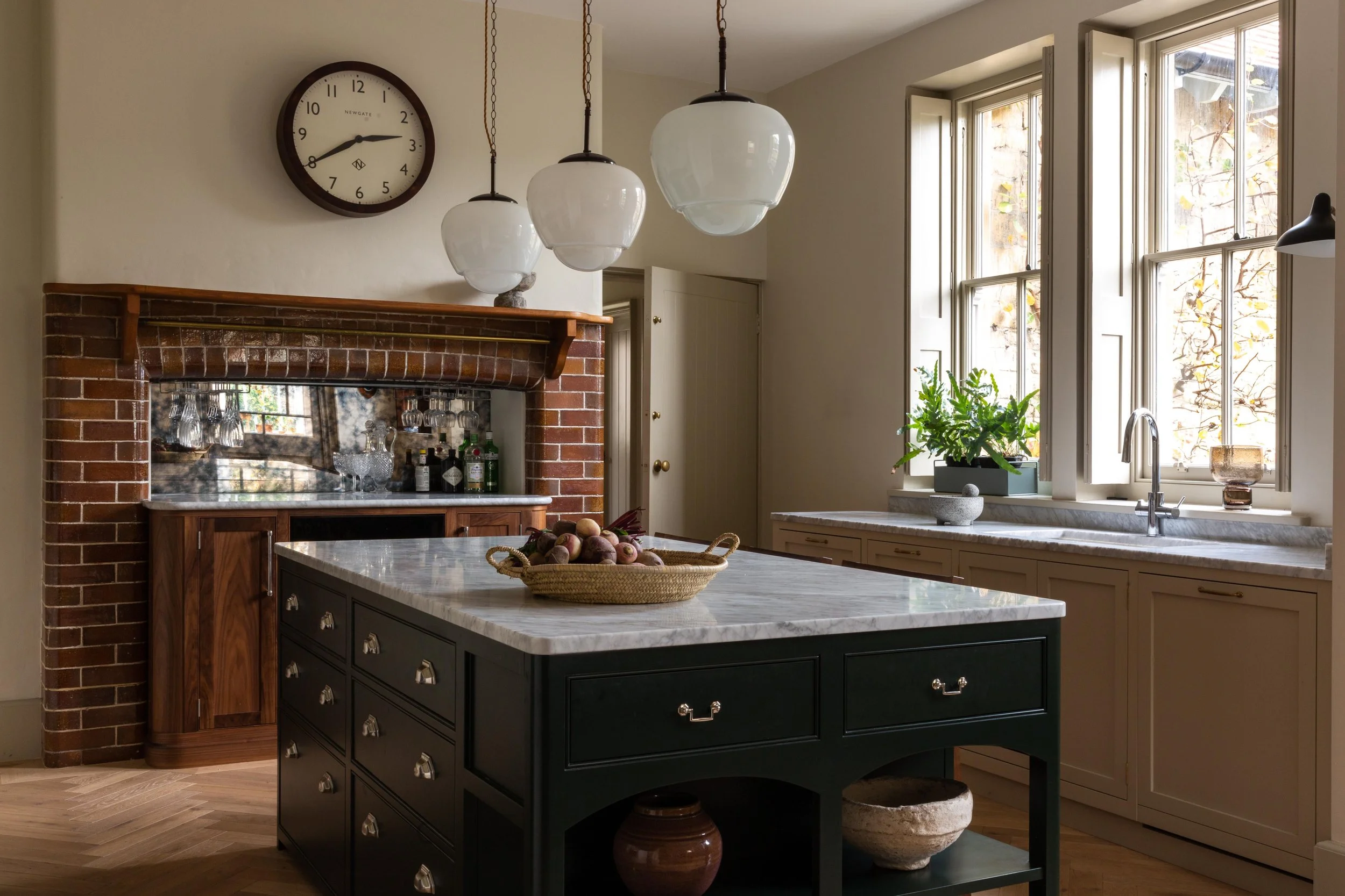 Victorian kitchen styling, Caroline Davis, Cotswolds and London