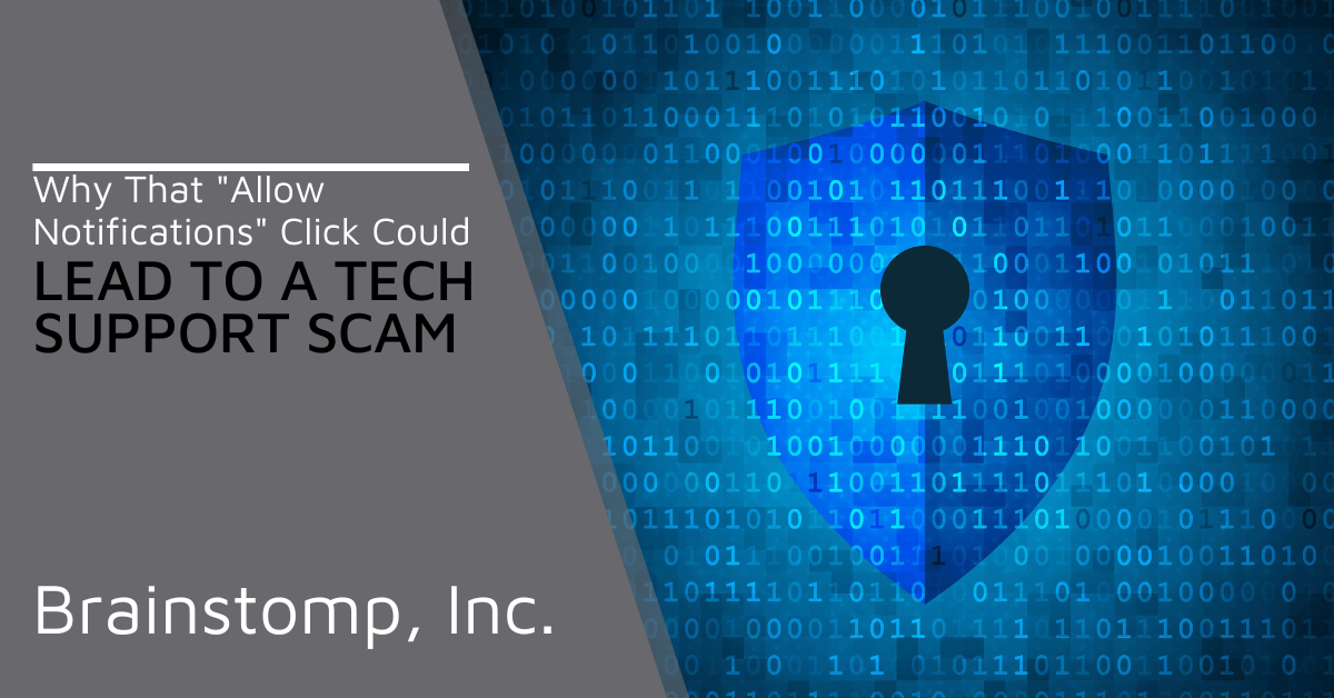 Why That "Allow Notifications" Click Could Lead to a Tech Support Scam