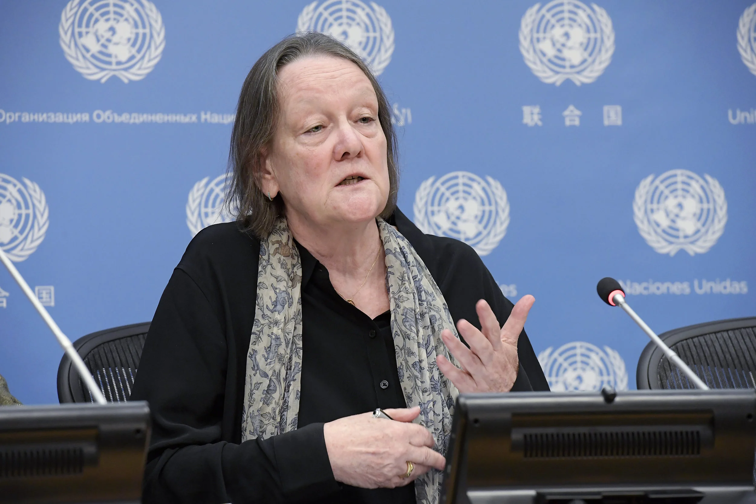 Jane Connors Press Briefing