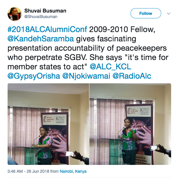 Saramba Kenya Presentation Tweet Screenshot.png