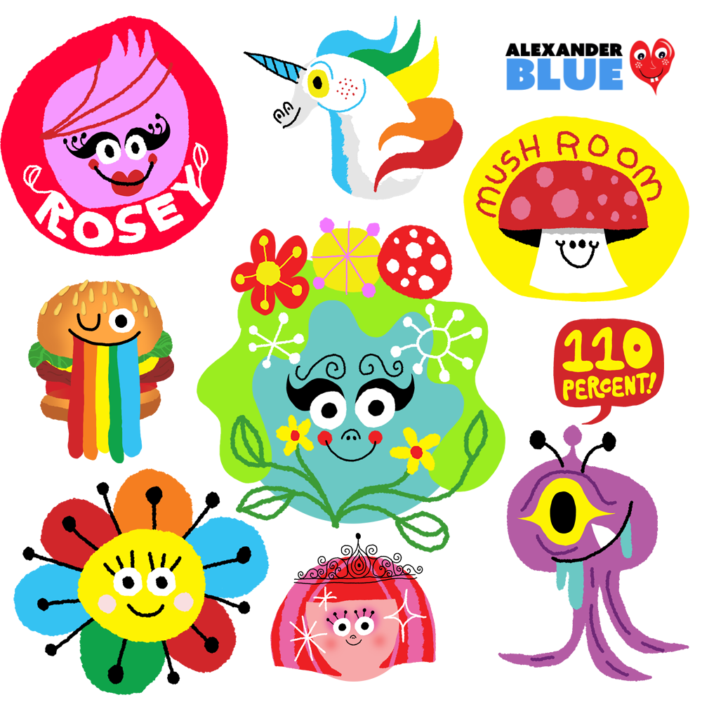 radiCOOL Puffy Stickers