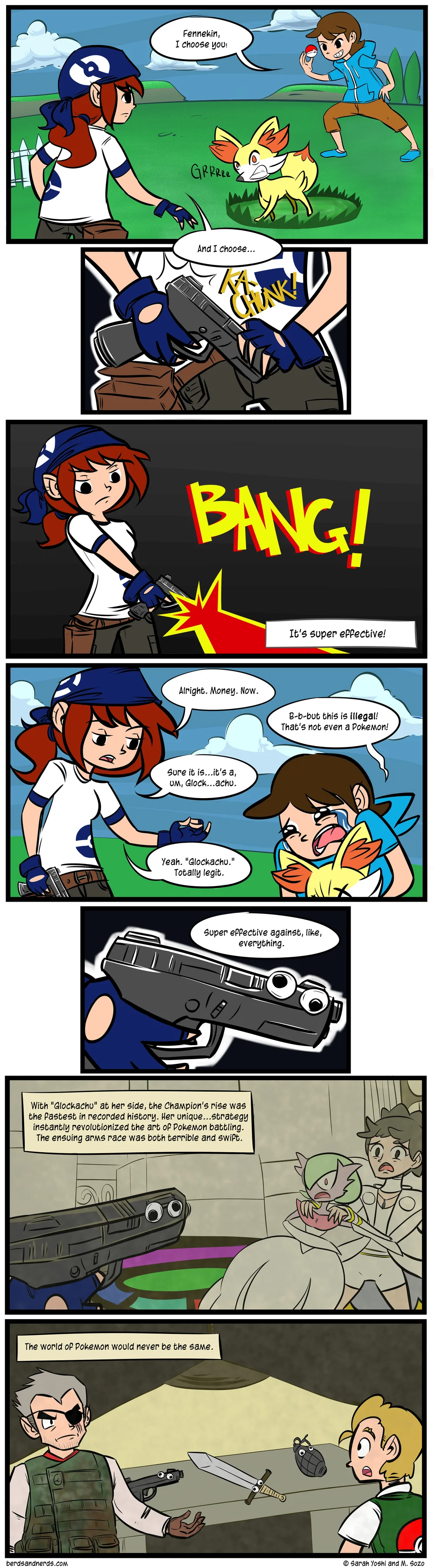 Pokemon X And Y Comics