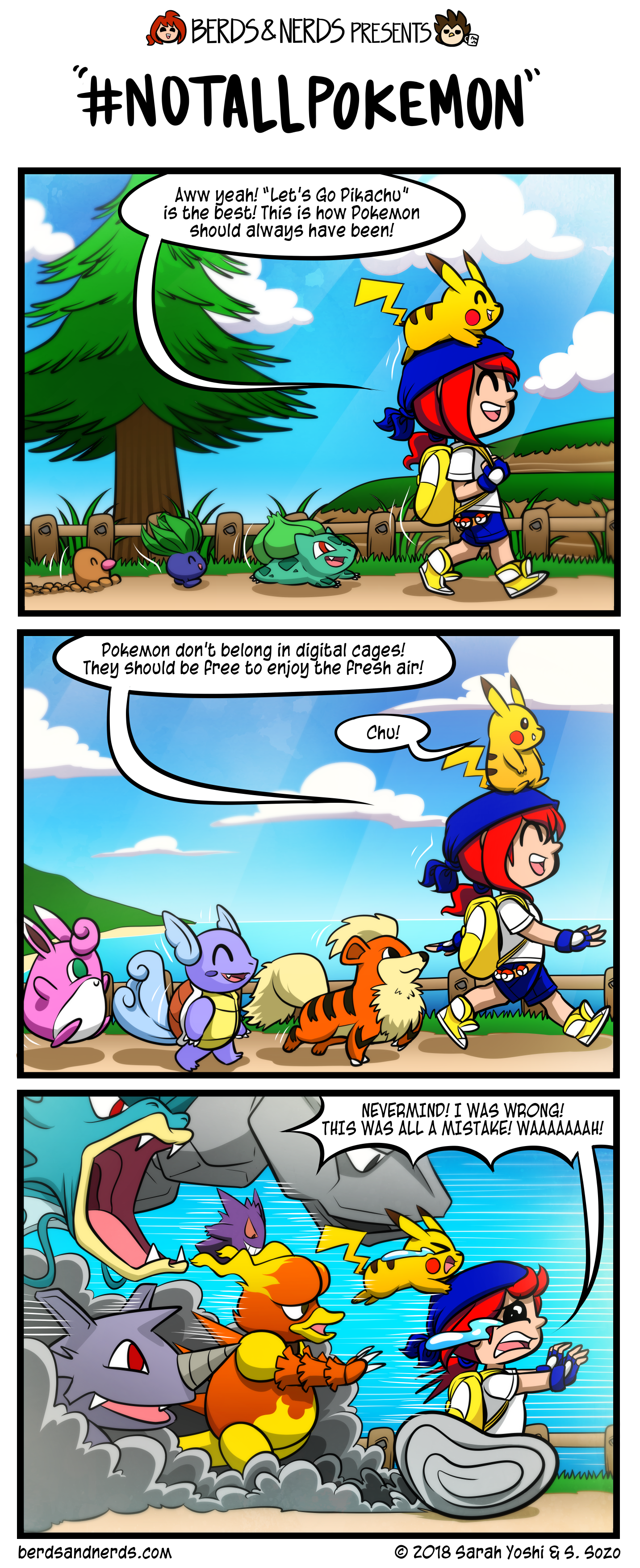 Pokey Monster — Berds & Nerds Comics - Updates Mondays & Thursdays