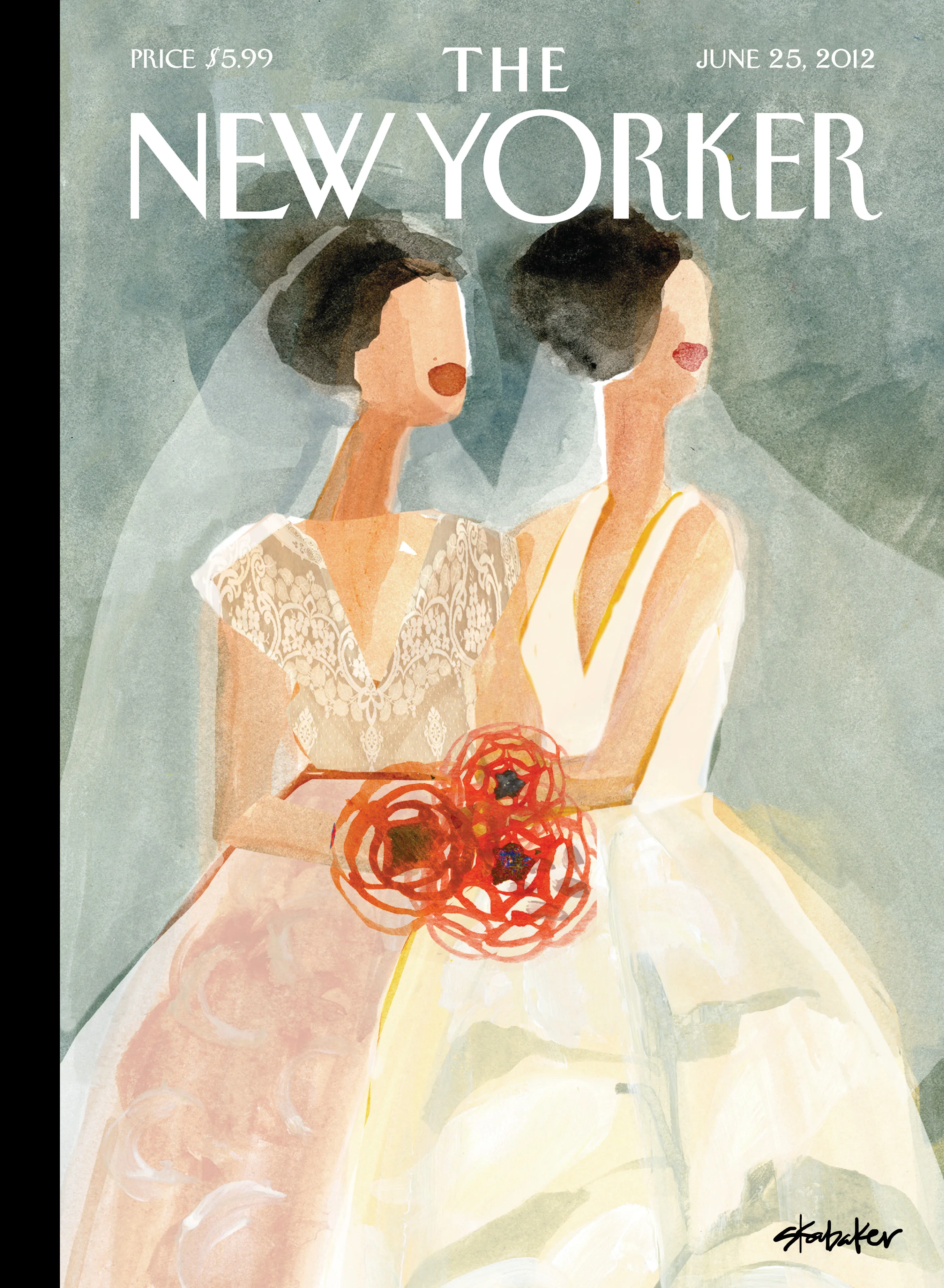 NewYorker June Brides - by Gayle Kabaker