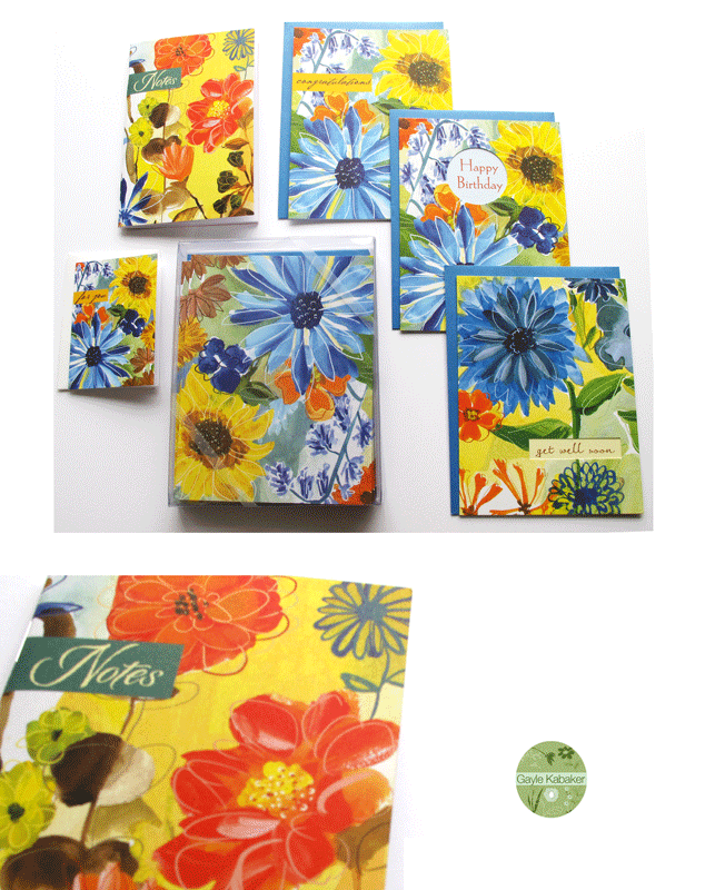 Floral Pattern by Gayle Kabaker