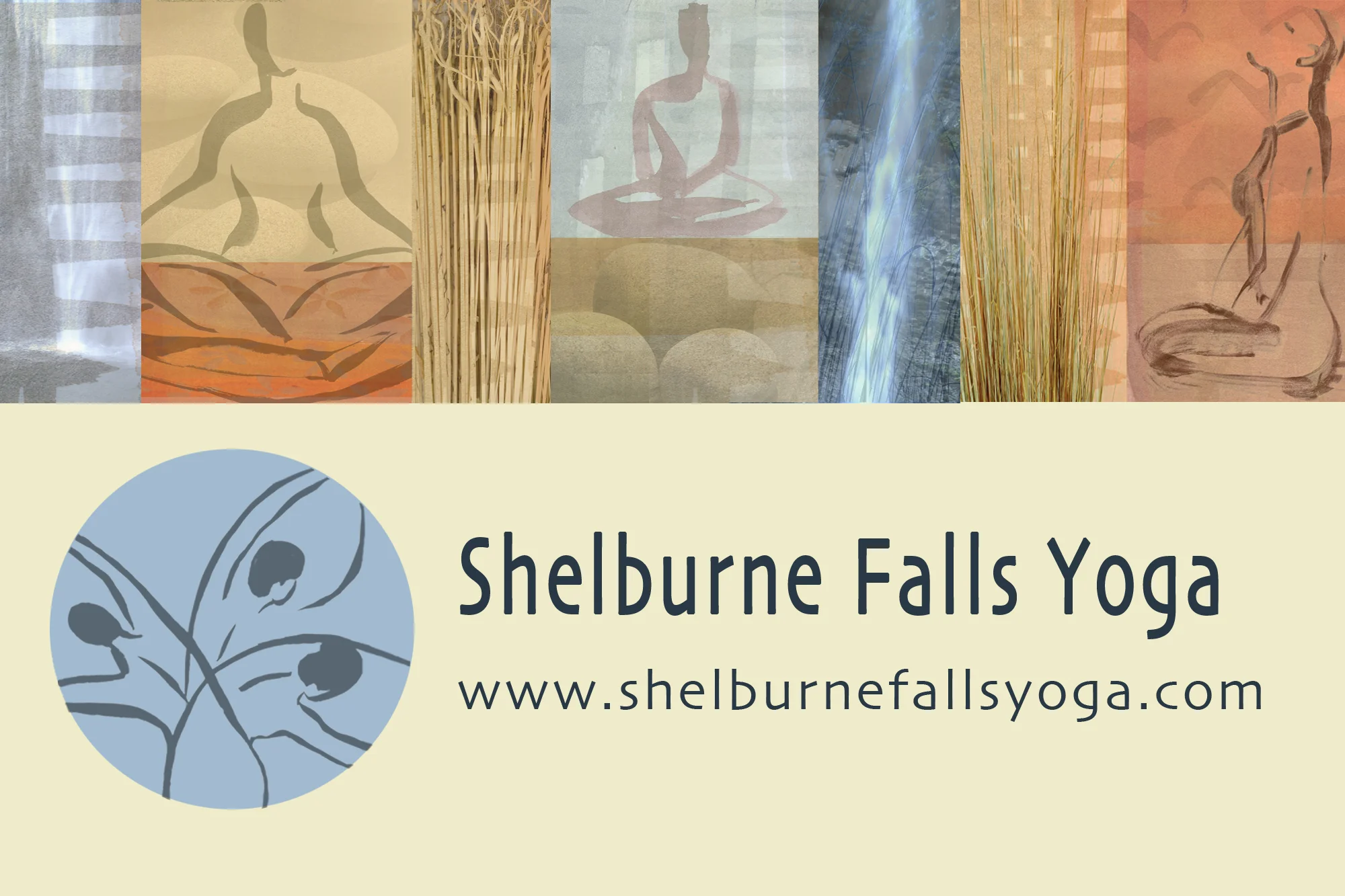 Web Illustration, Shelburne Falls Yoga