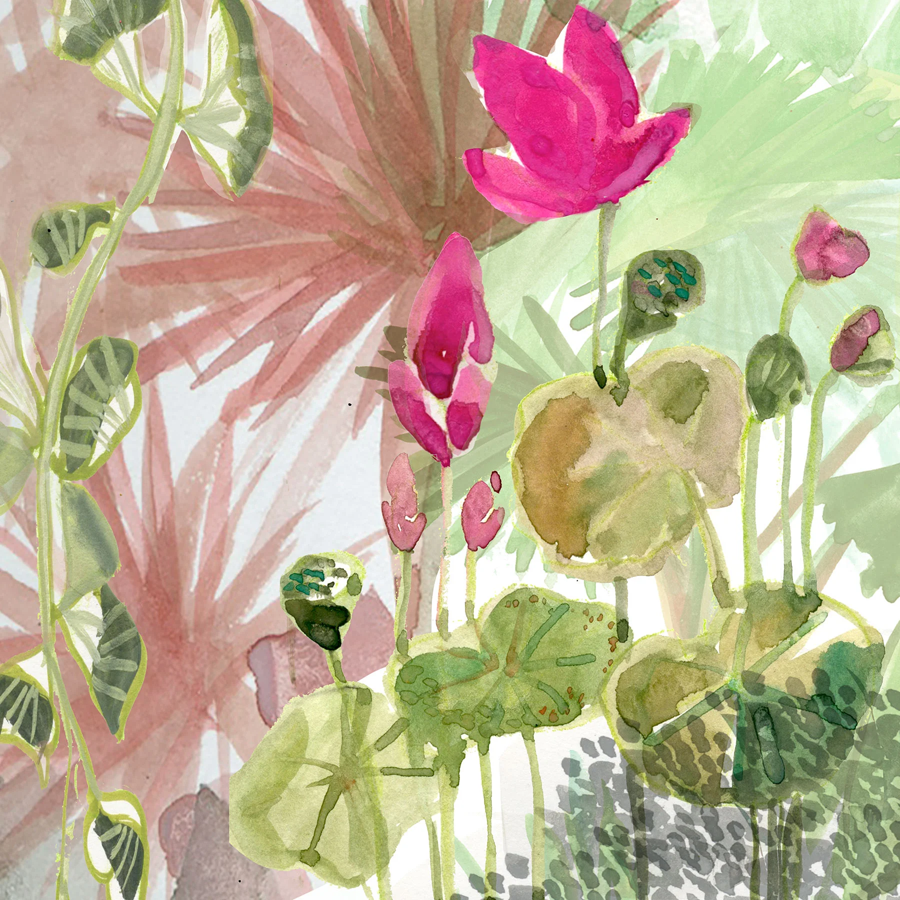 Bali floral