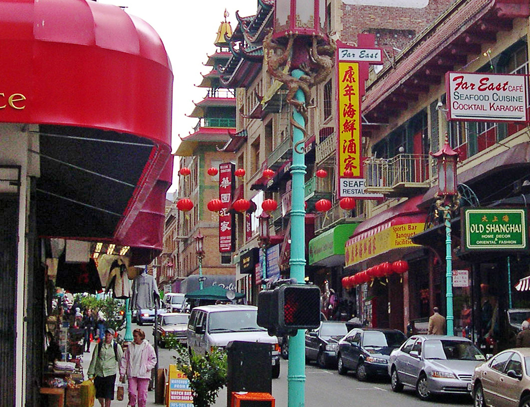 The Lady From Shanghai - On The Lam - Grant Avenue from California to Clay