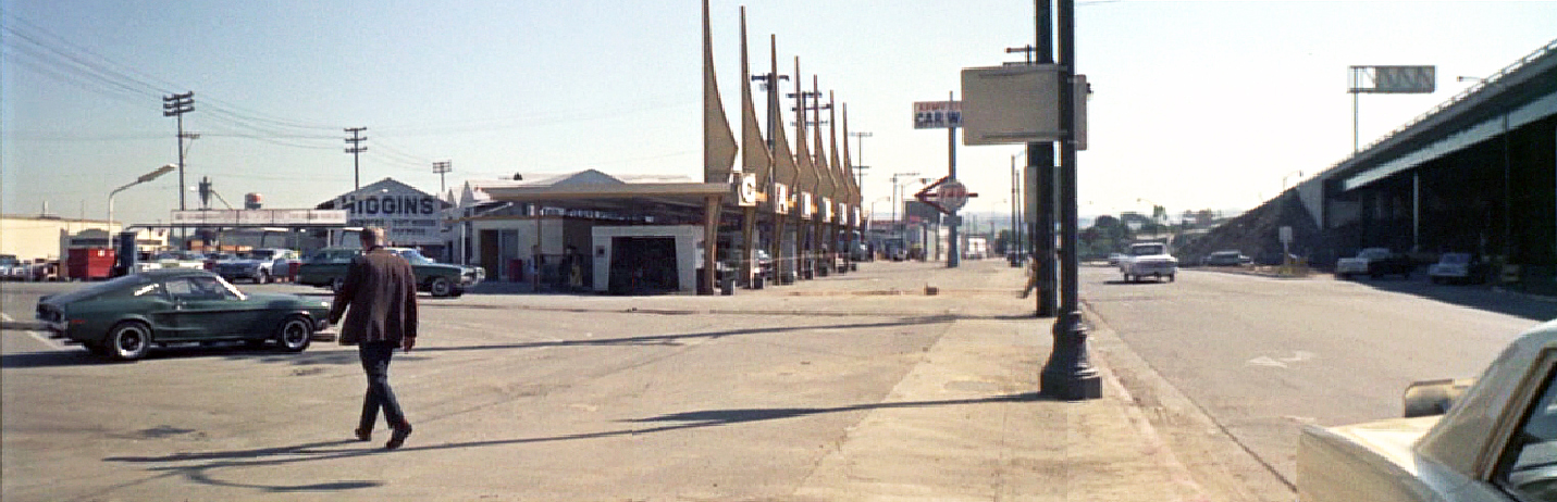 Bullitt - Car Wash (the car chase starts here)