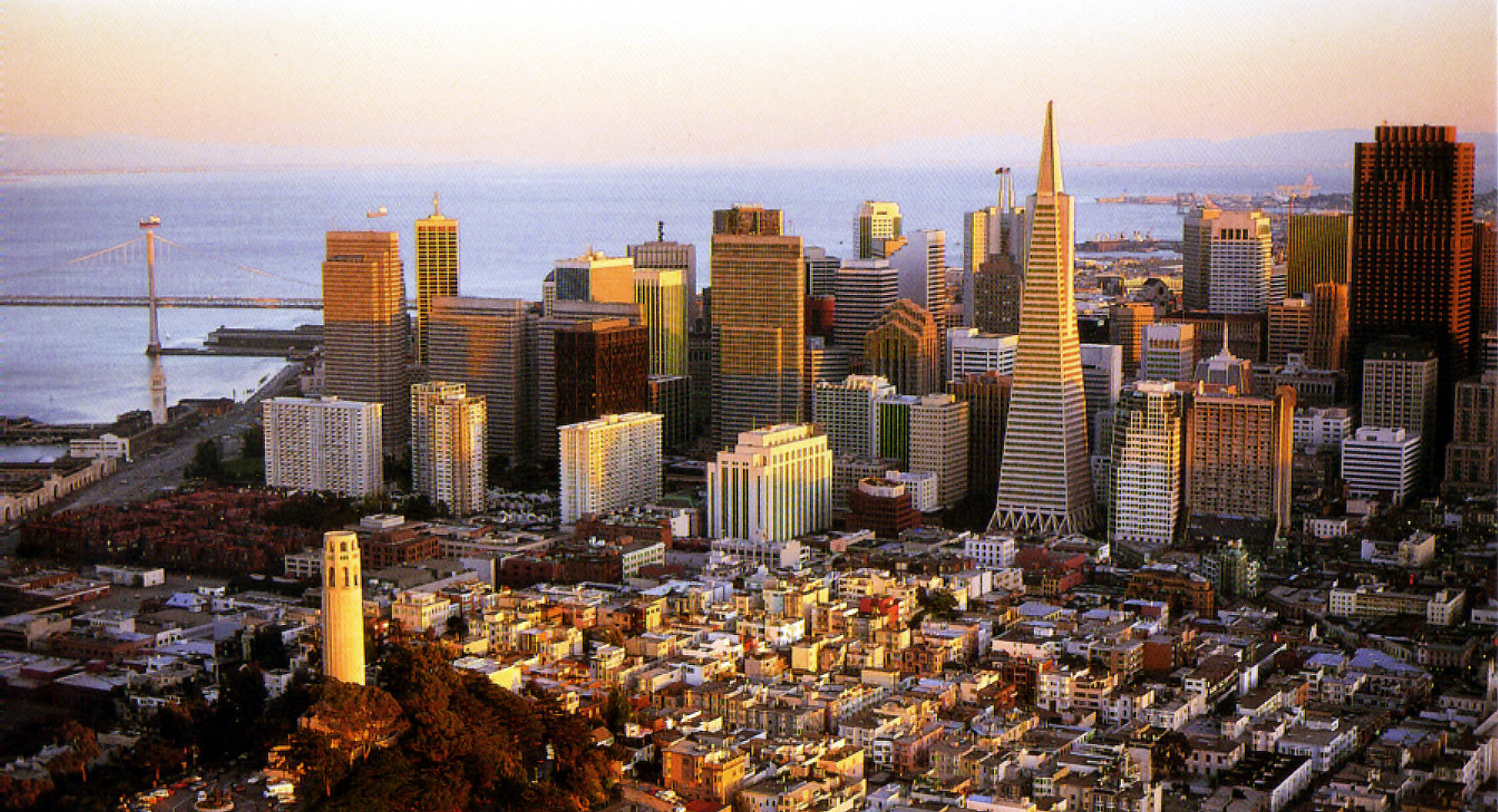 The House On Telegraph Hill - City Panorama