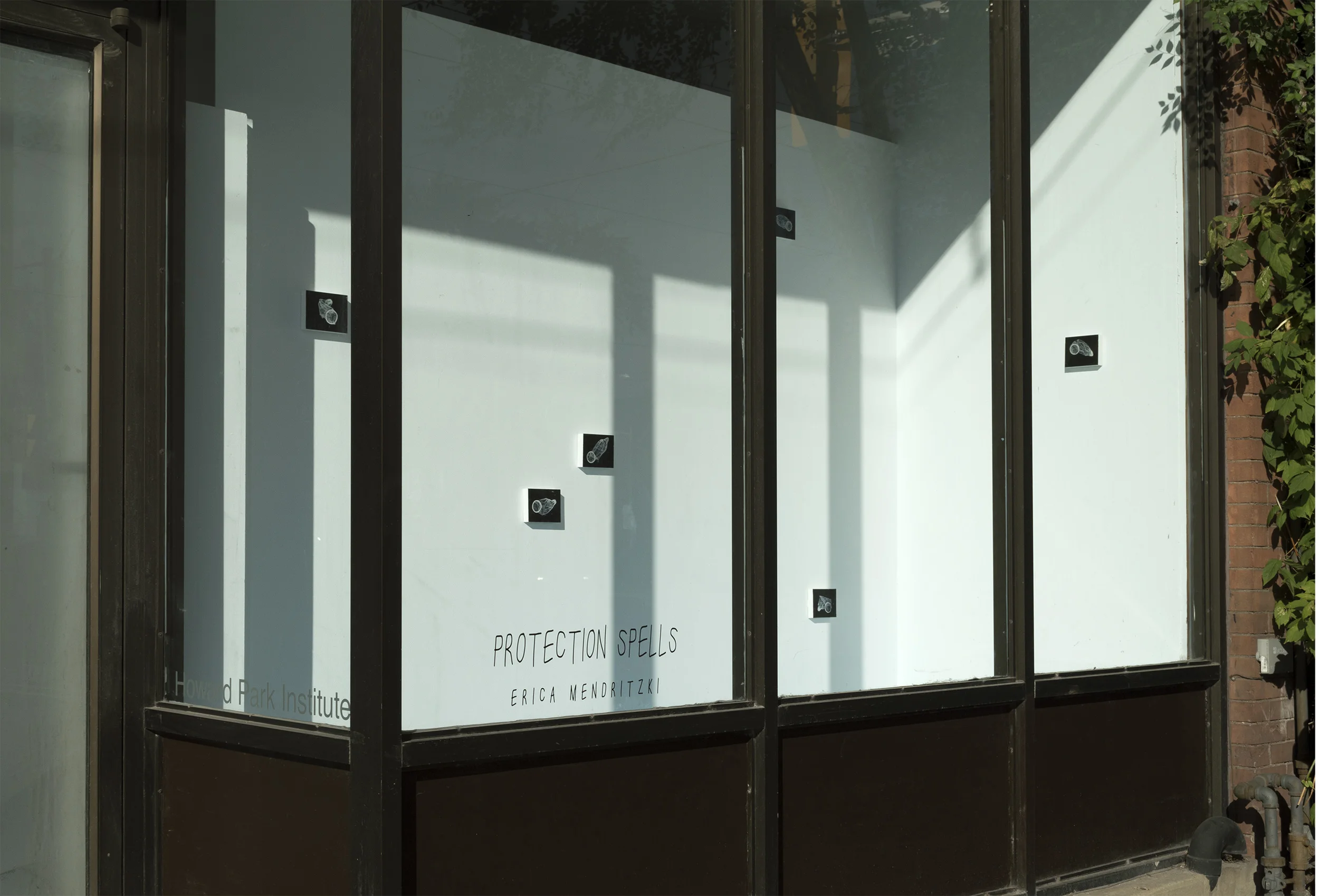 Installation view, HPI Window, Toronto