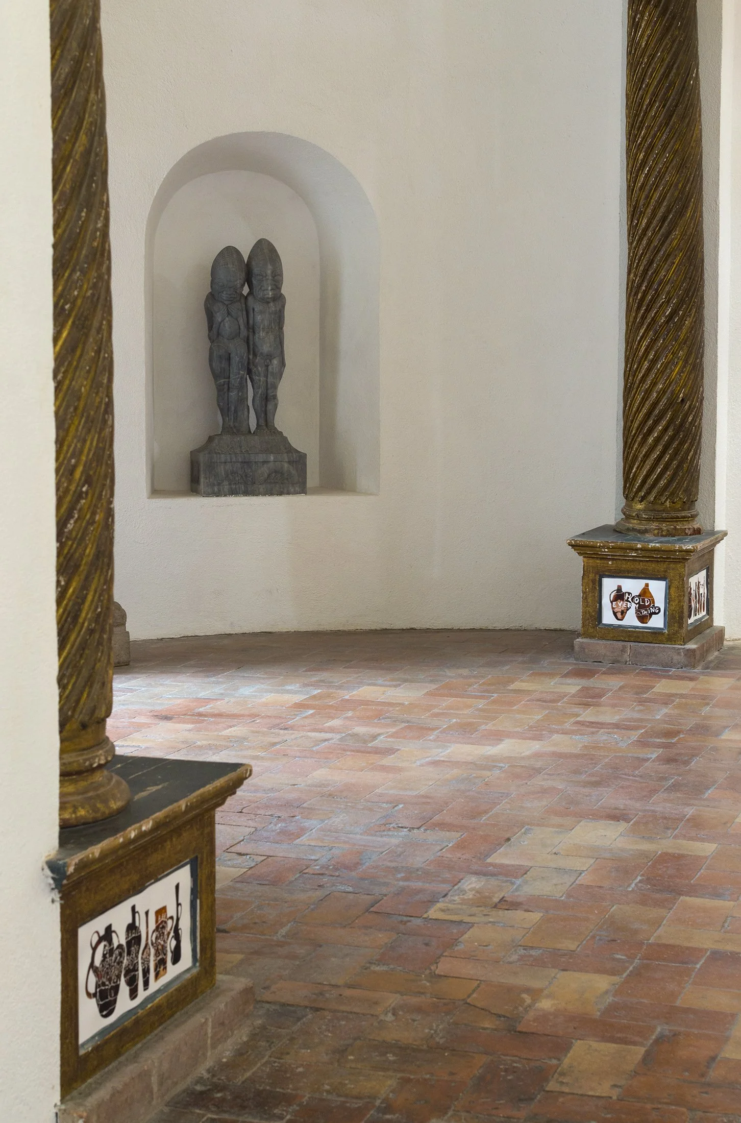 Spencer Gallery, Château de la Napoule, France (with sculpture by Henry Clews)