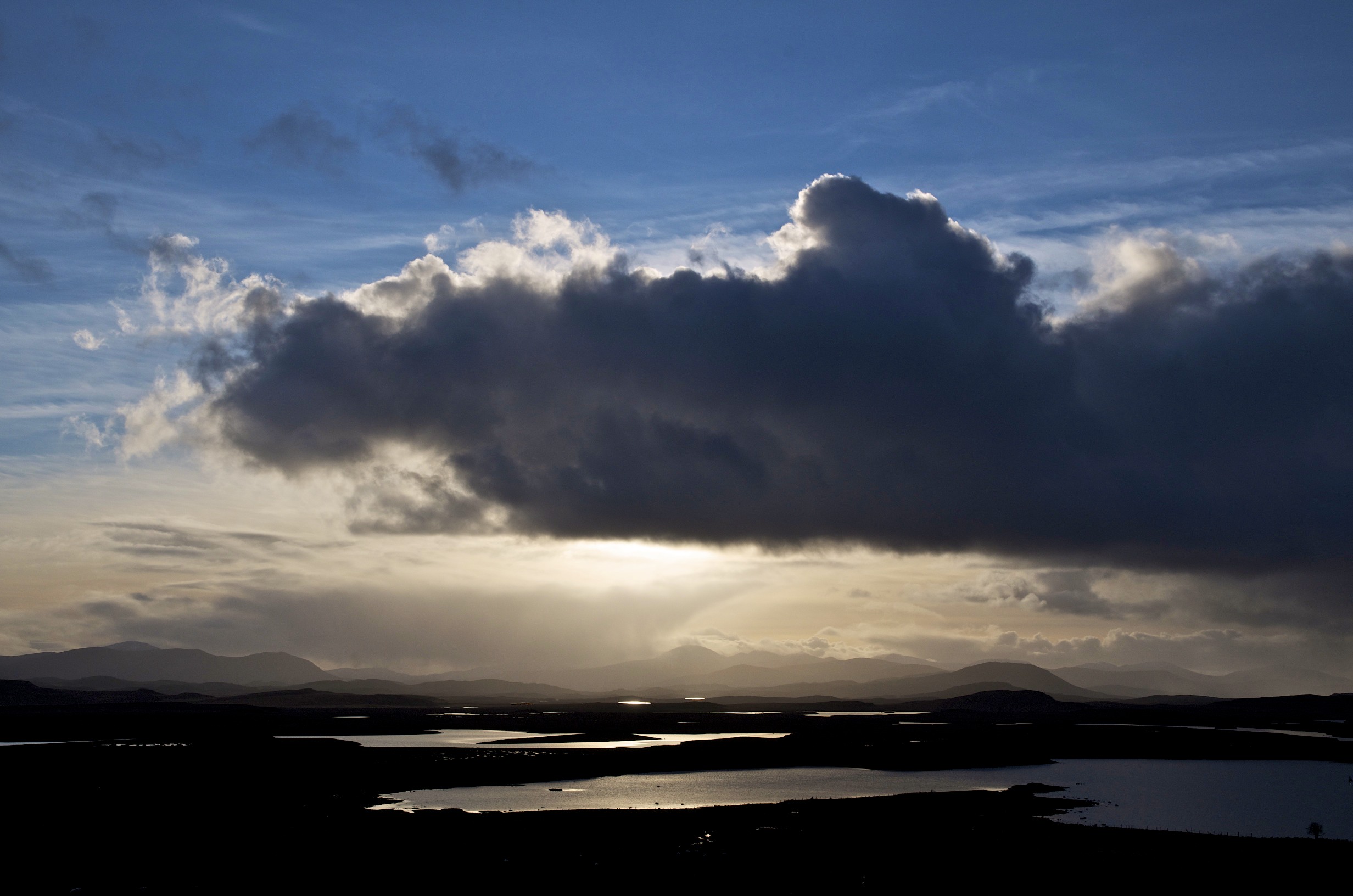    Southwards from the A858 between Leurbost &amp; Callanish near Achmore&nbsp;    D7000   