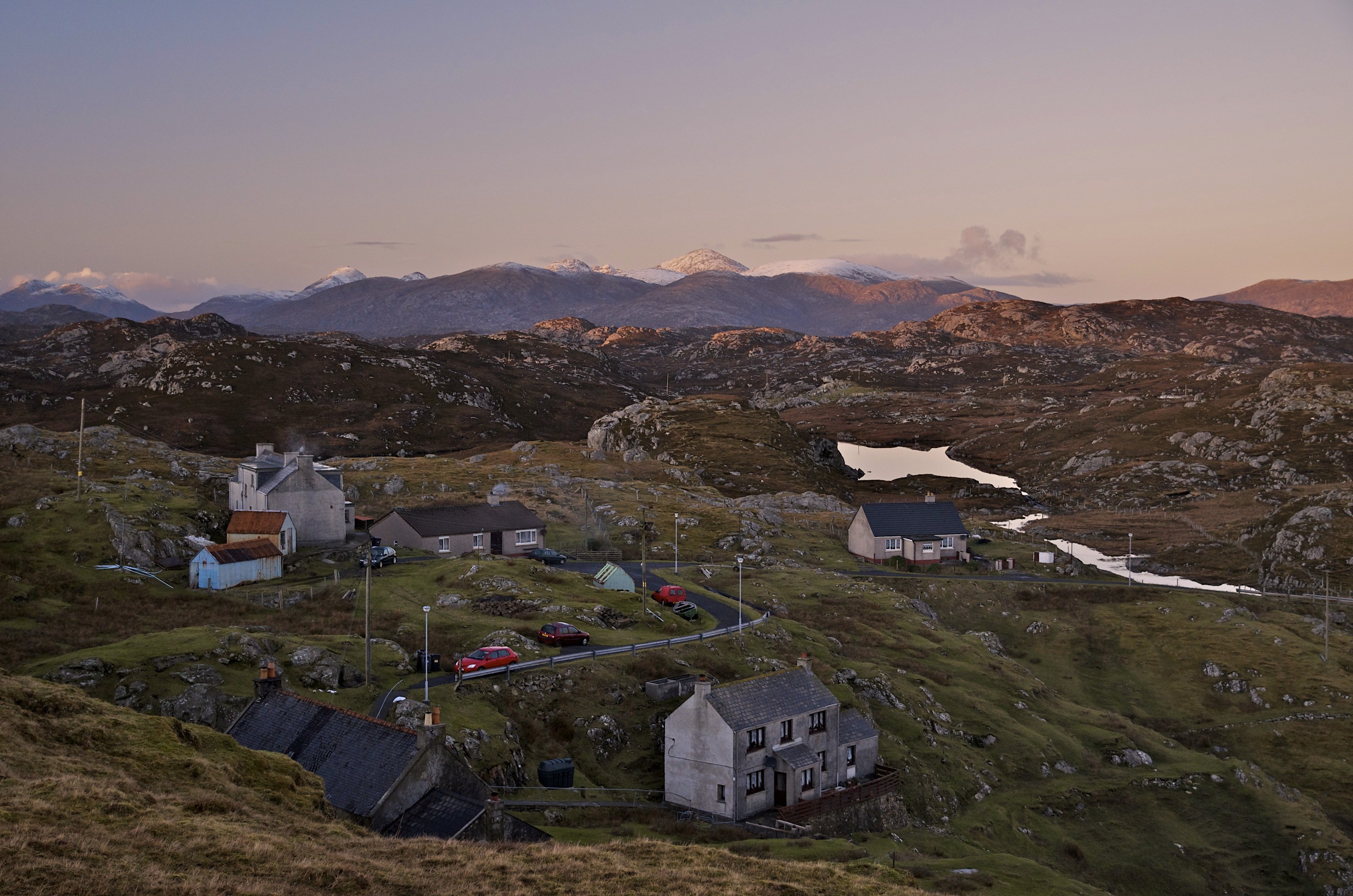    Above Sgadabhagh, Lochs na Linne &amp; Sgadabhagh   