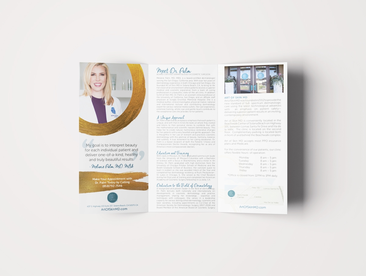Bio Card Brochure