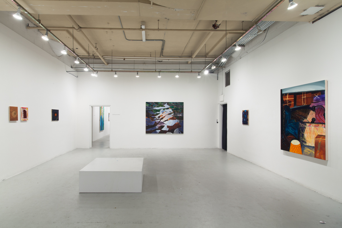 Install view. MFA Exhibition, Hunter College.
