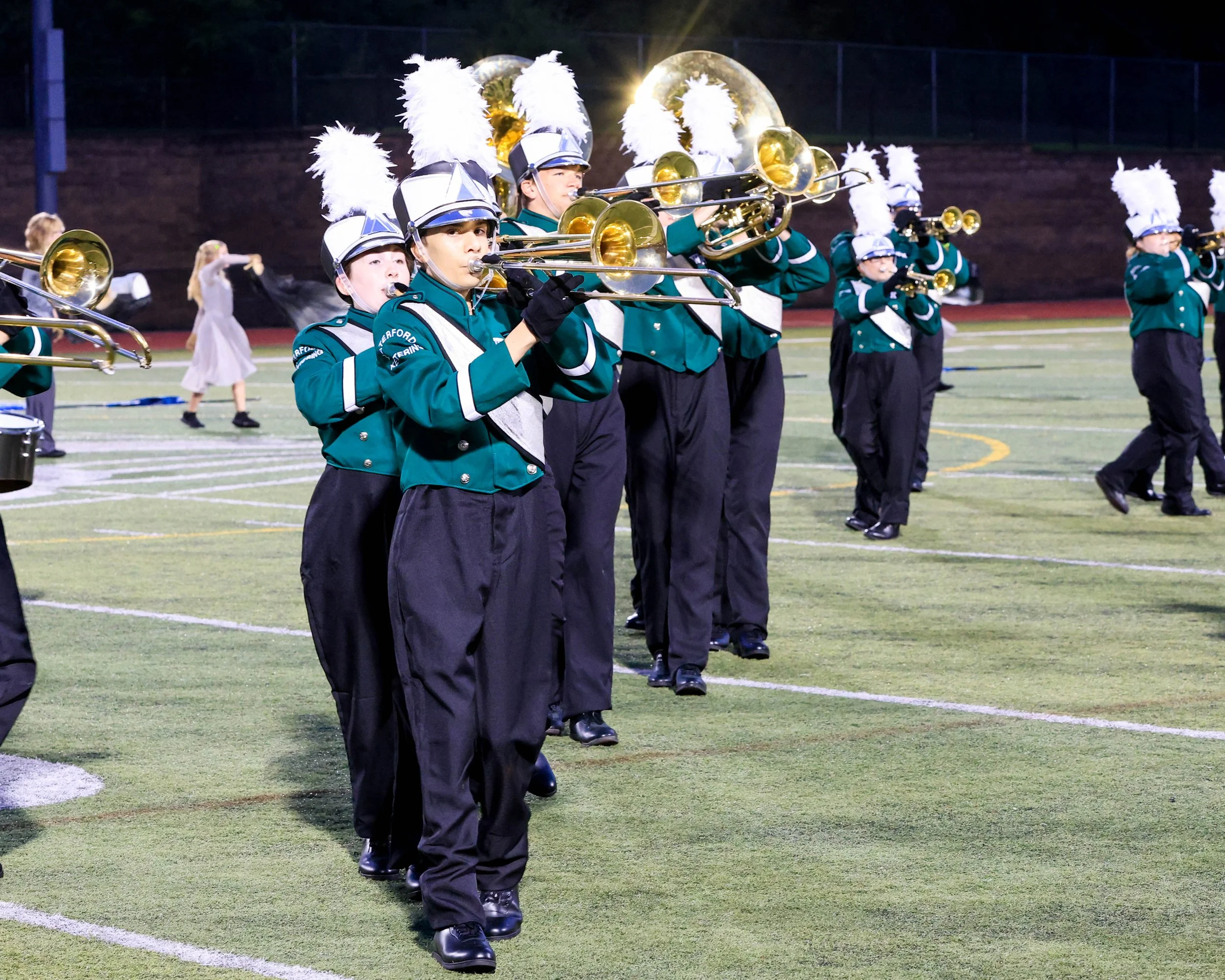WK Marching Band members
