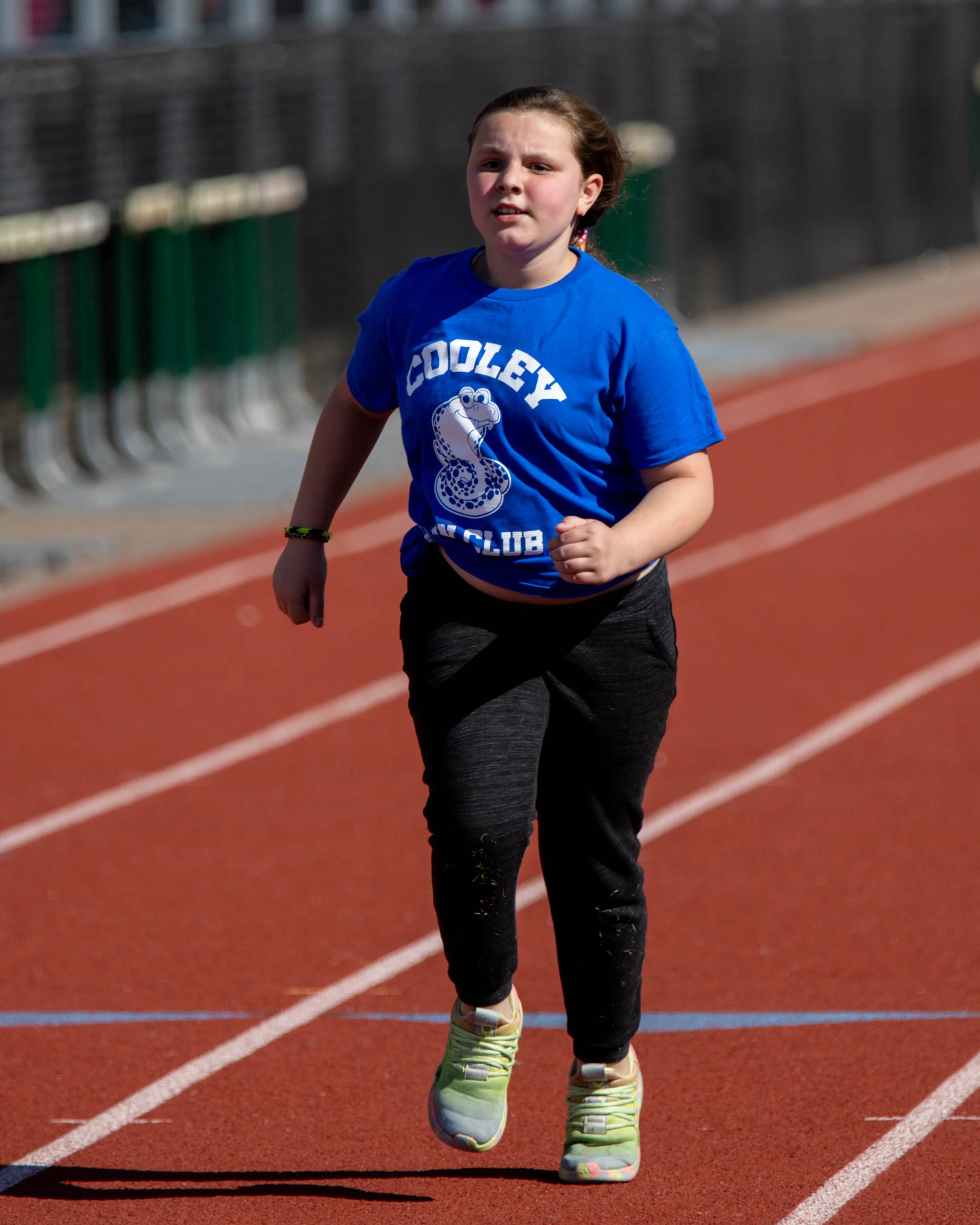 Cooley runner finishes the race