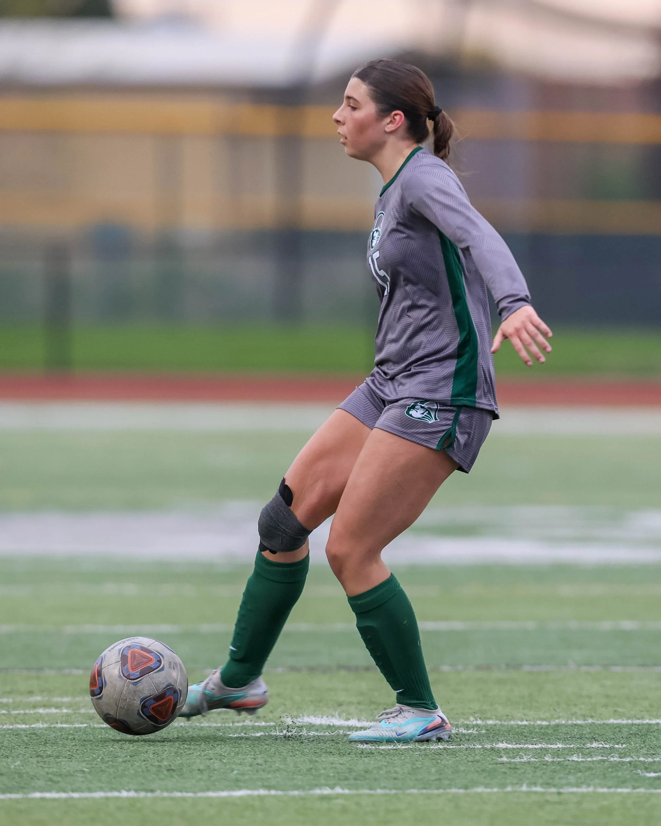 #15 passes the ball