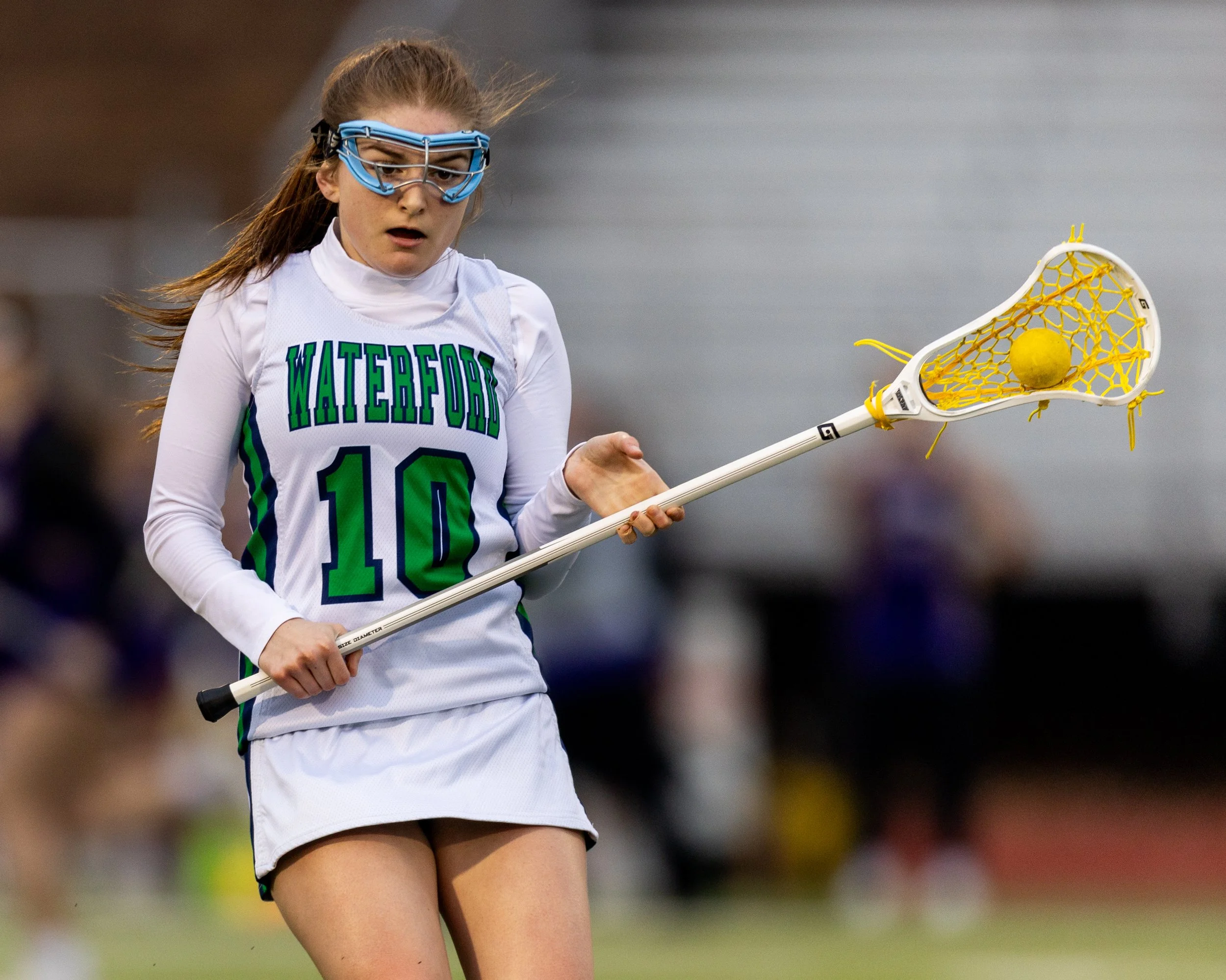 #10 carries the ball