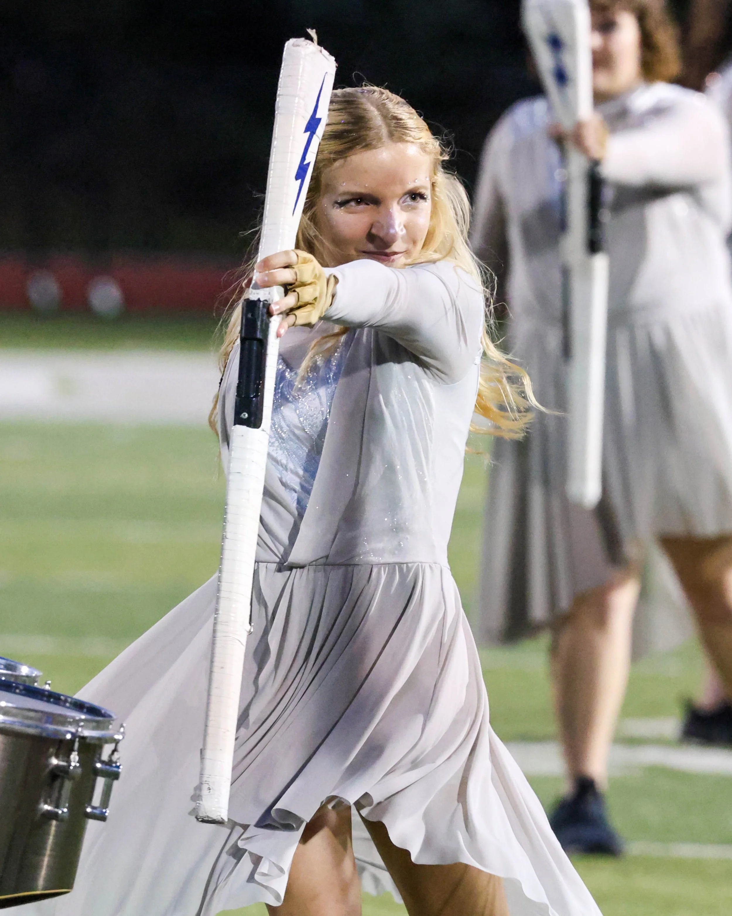 WK Color Guard member