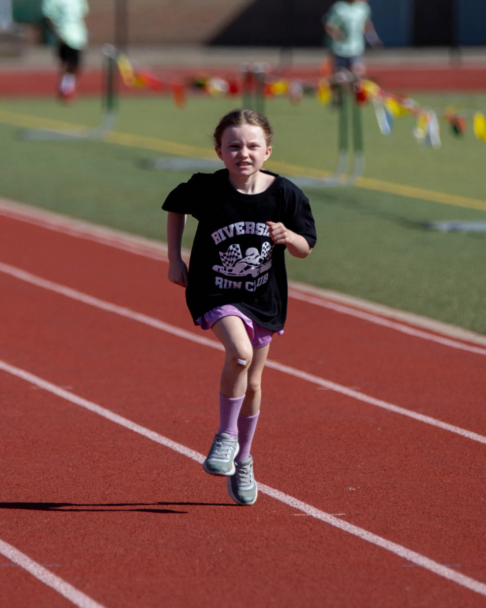 Riverside runner finishes the race
