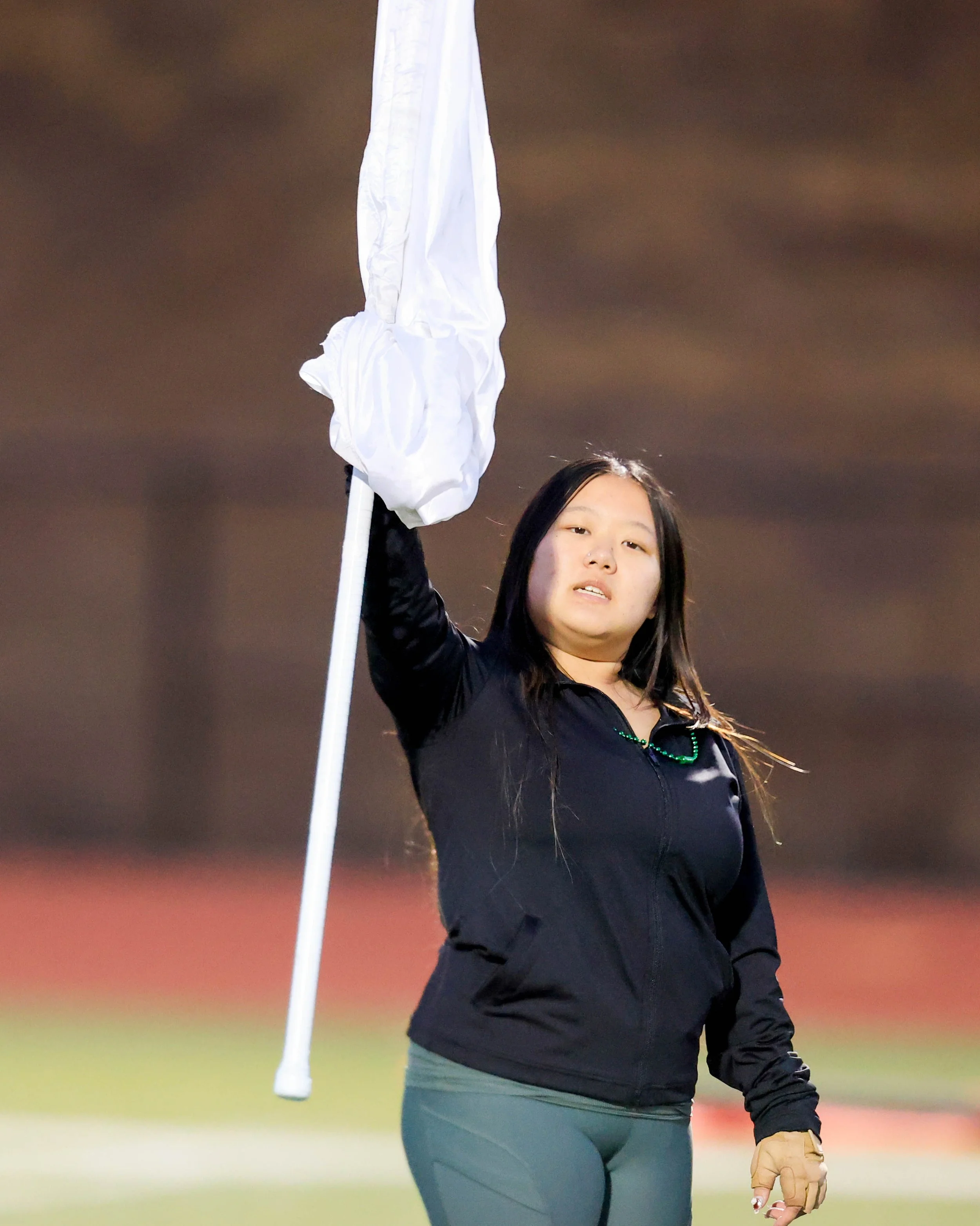 Kettering Color Guard member
