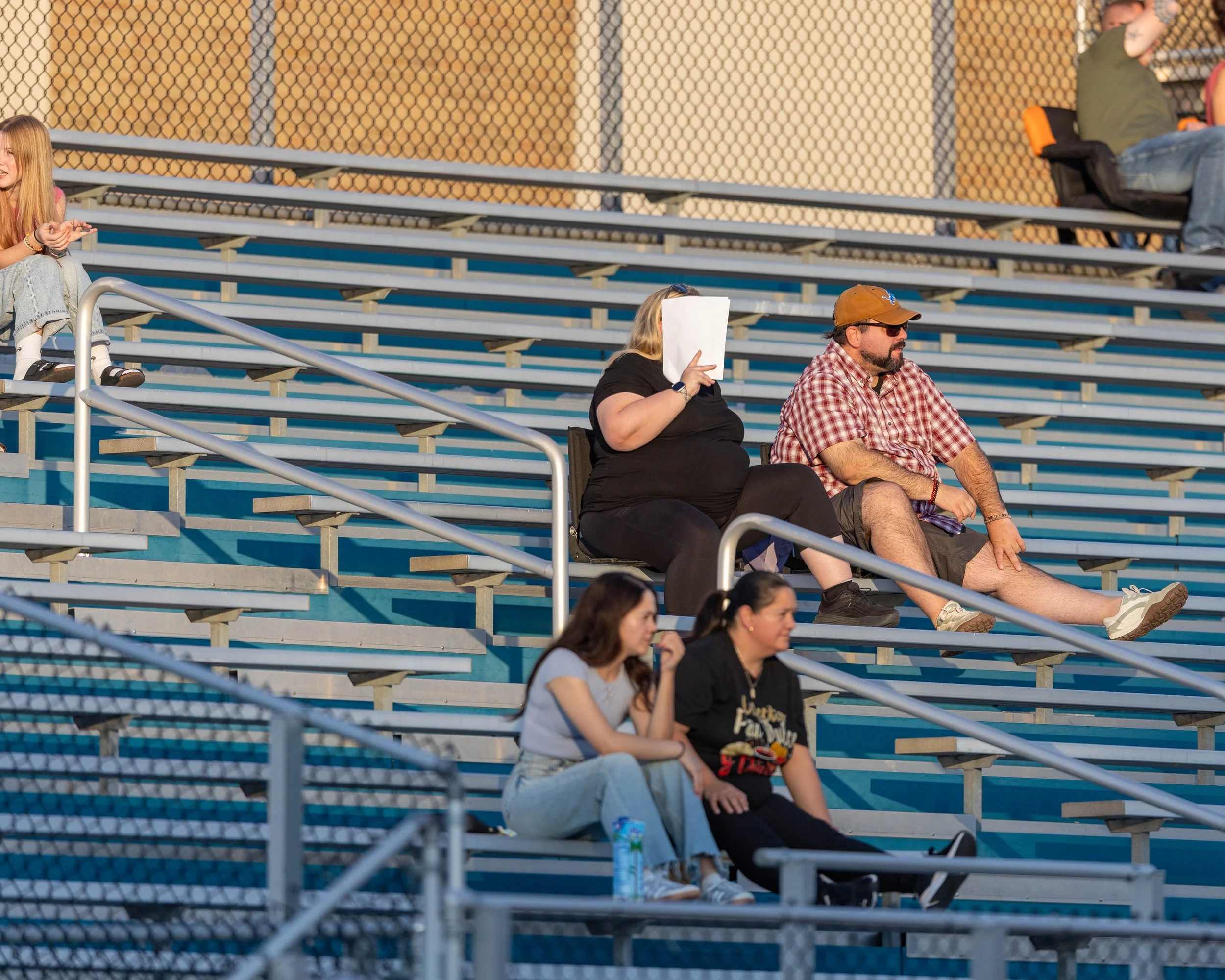 Home fans in the stands