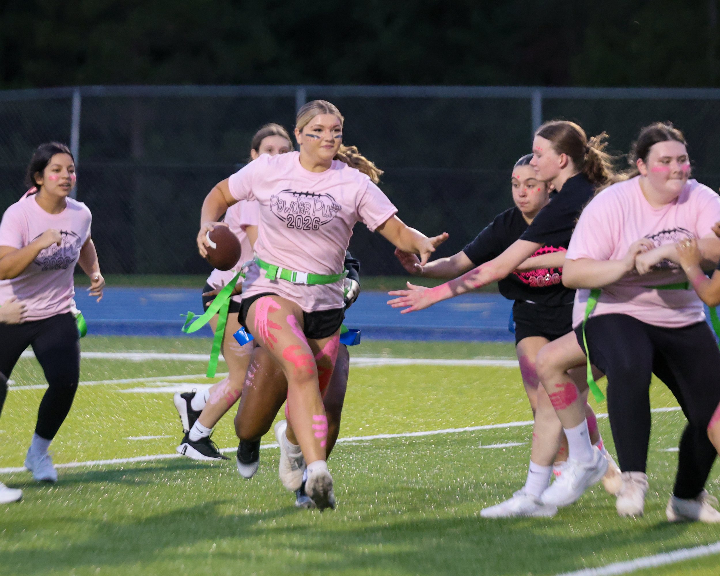 WM Junior runs with the ball