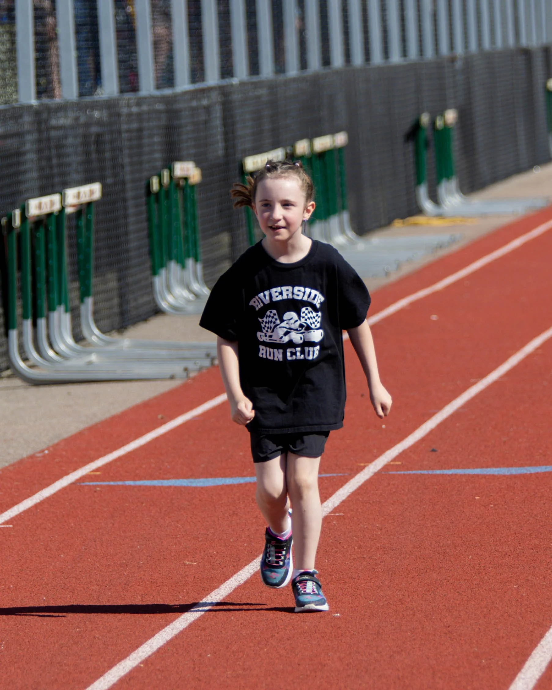 Riverside runner finishes the race