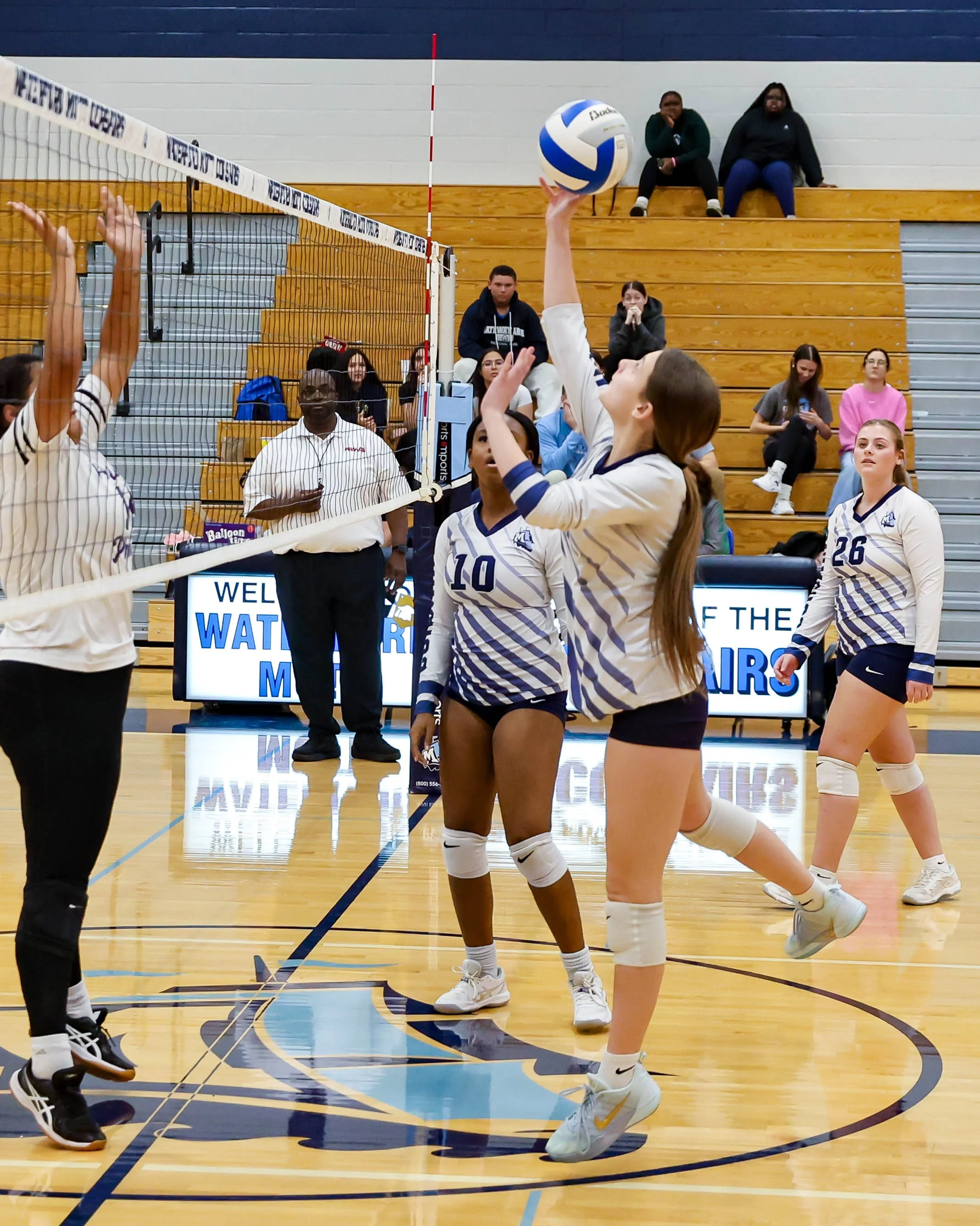 Mott #17 hits the ball