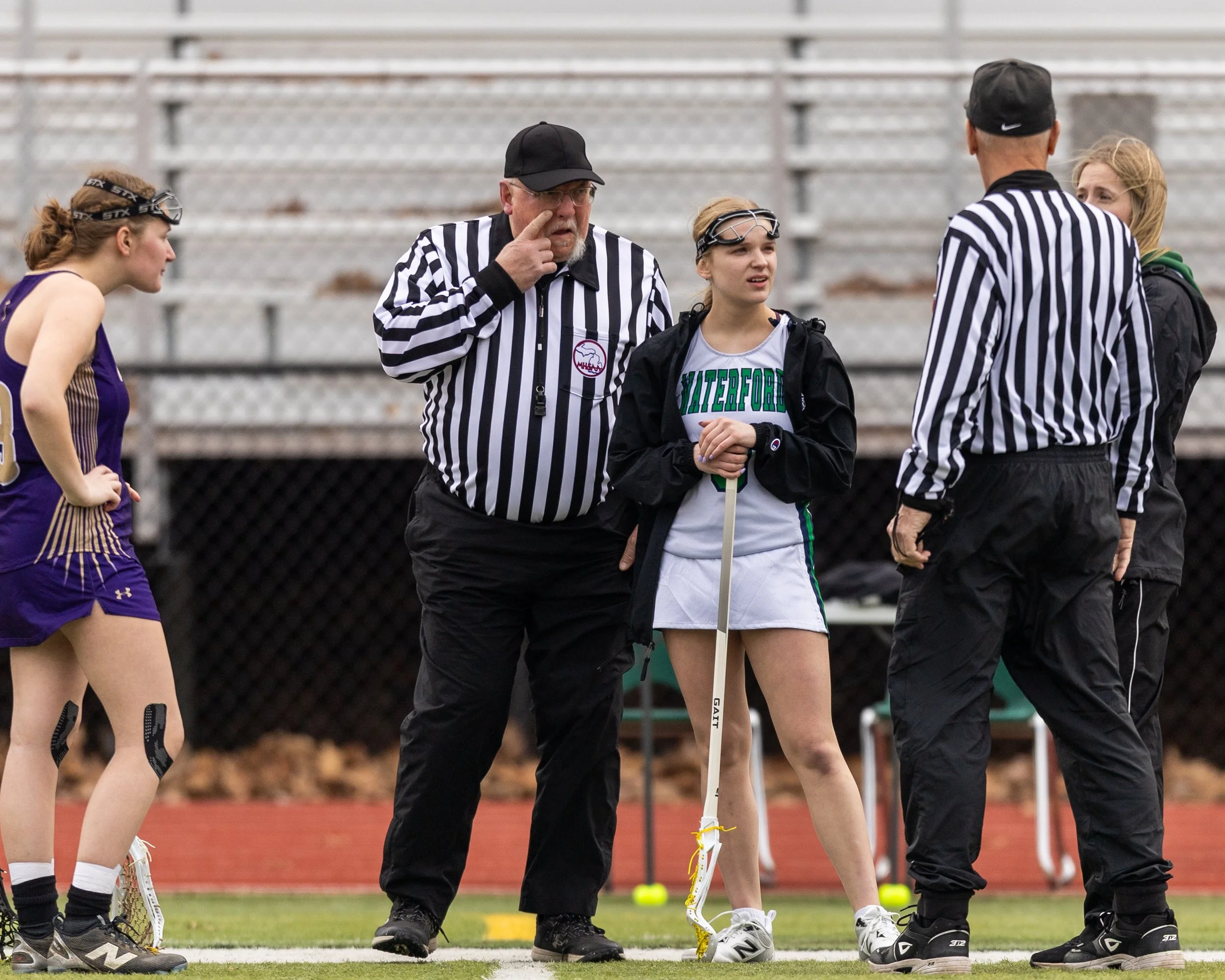 Captains talk to officials 