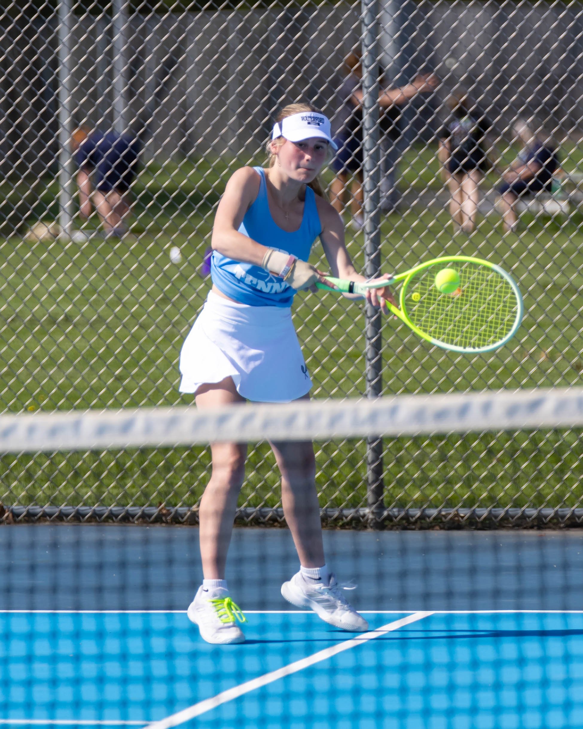 Waterford United player returns the ball