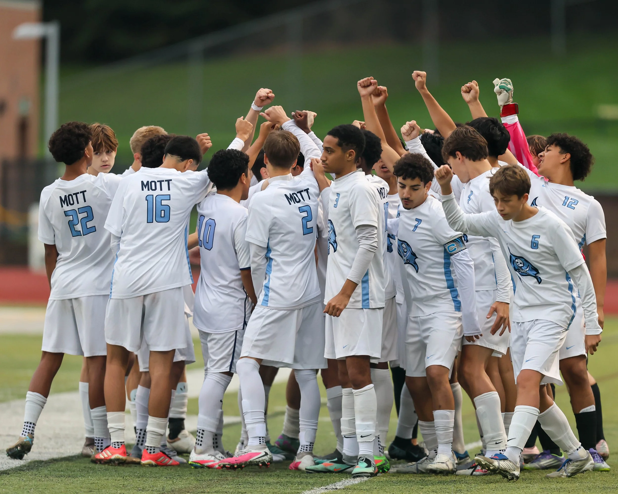 WM team huddle 