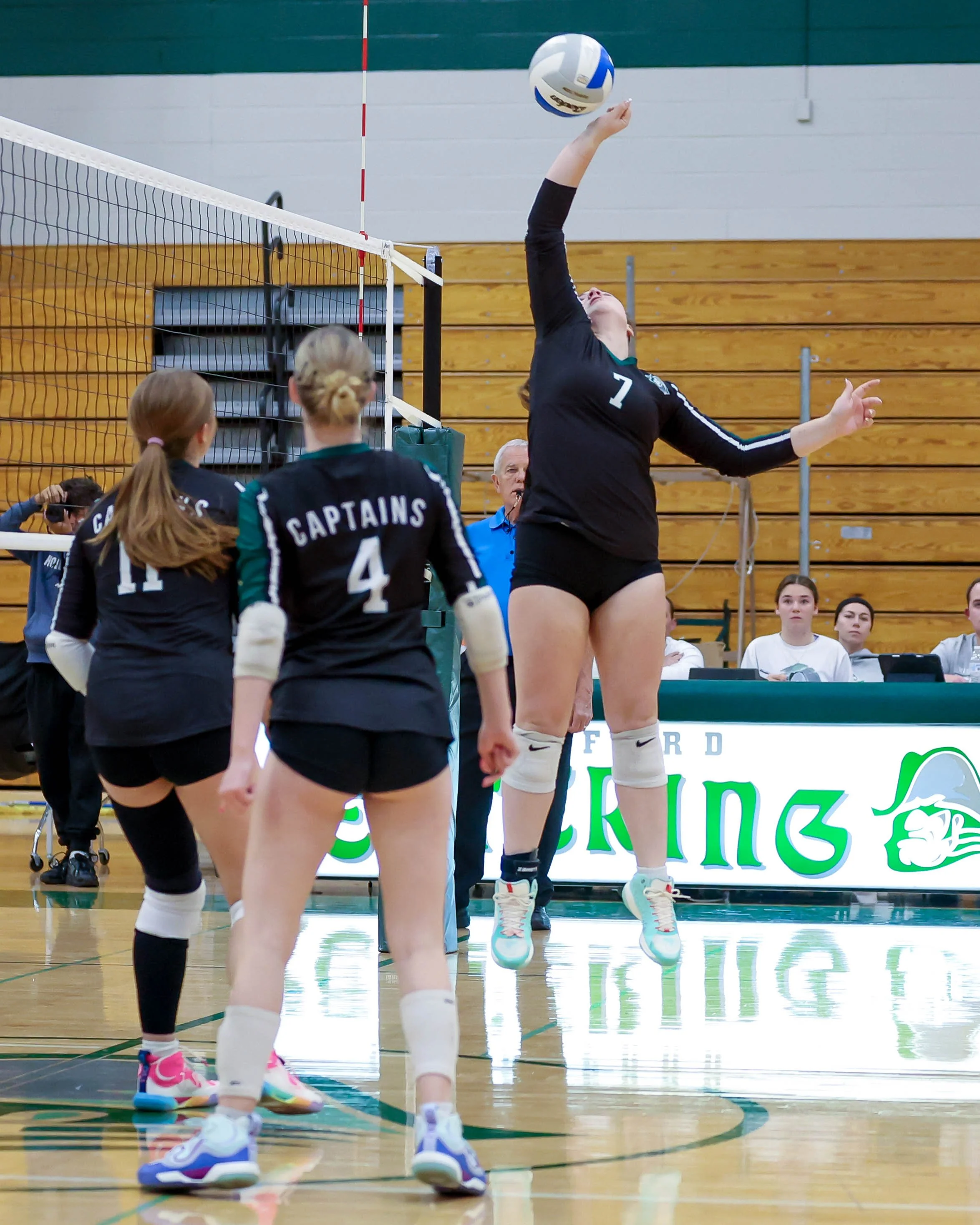 Kettering #7 hits the ball 