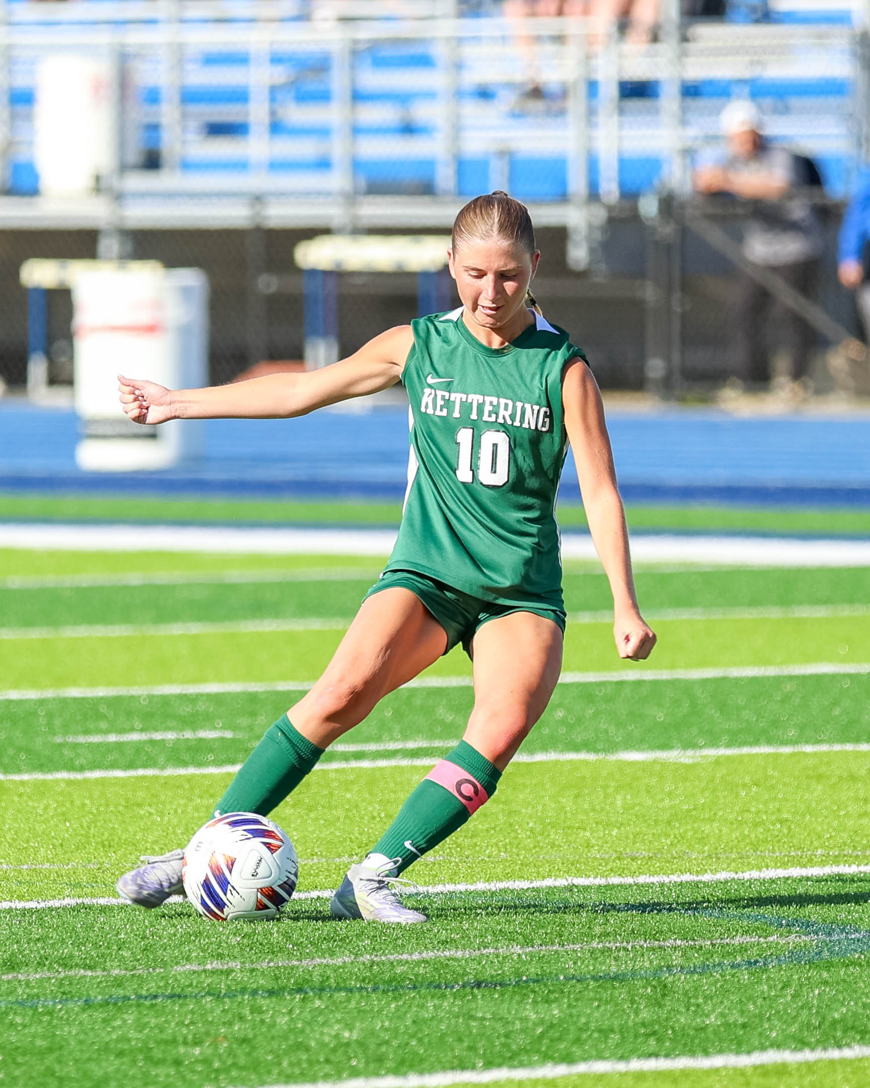#10 with a free kick