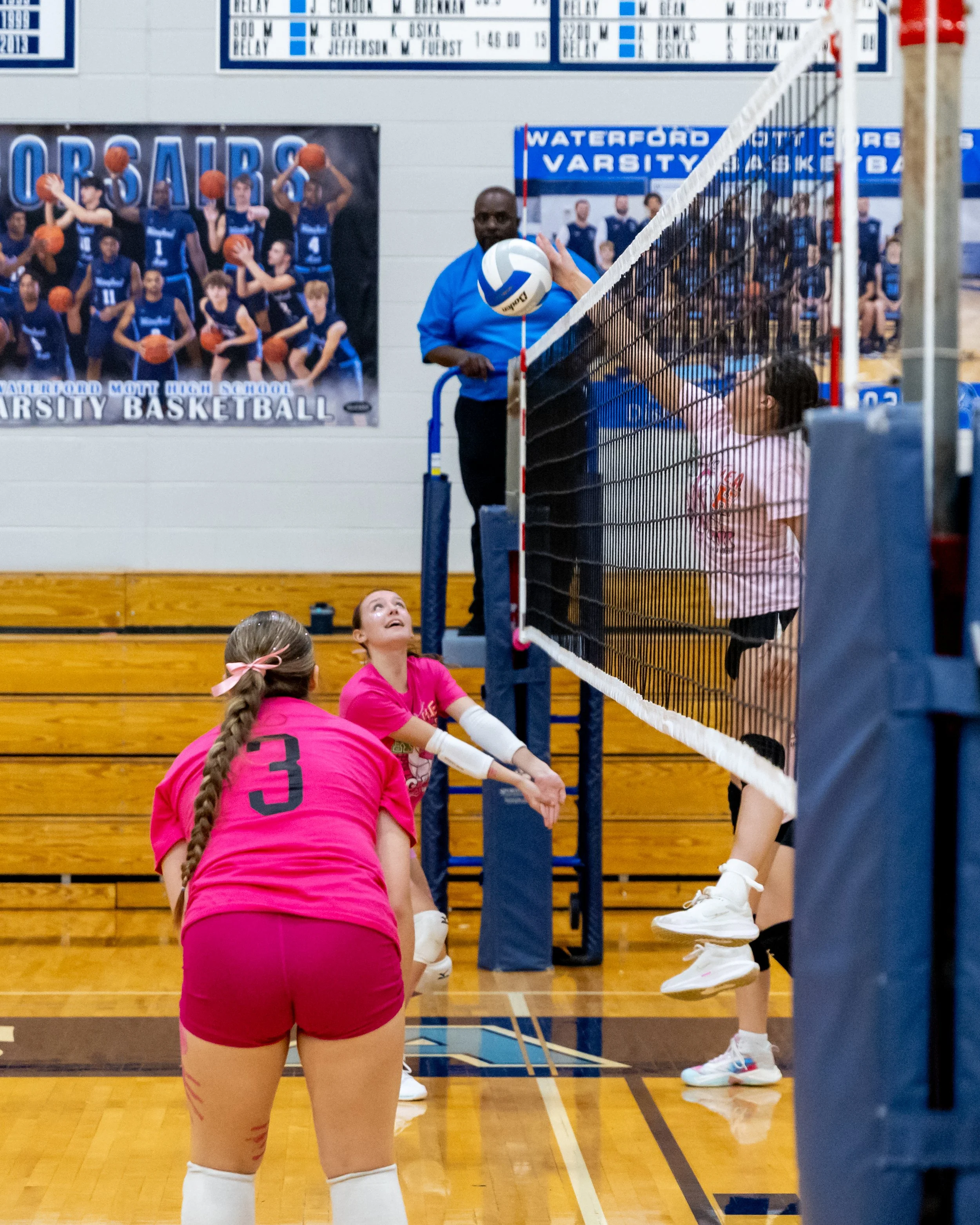 Firebird player hits the ball
