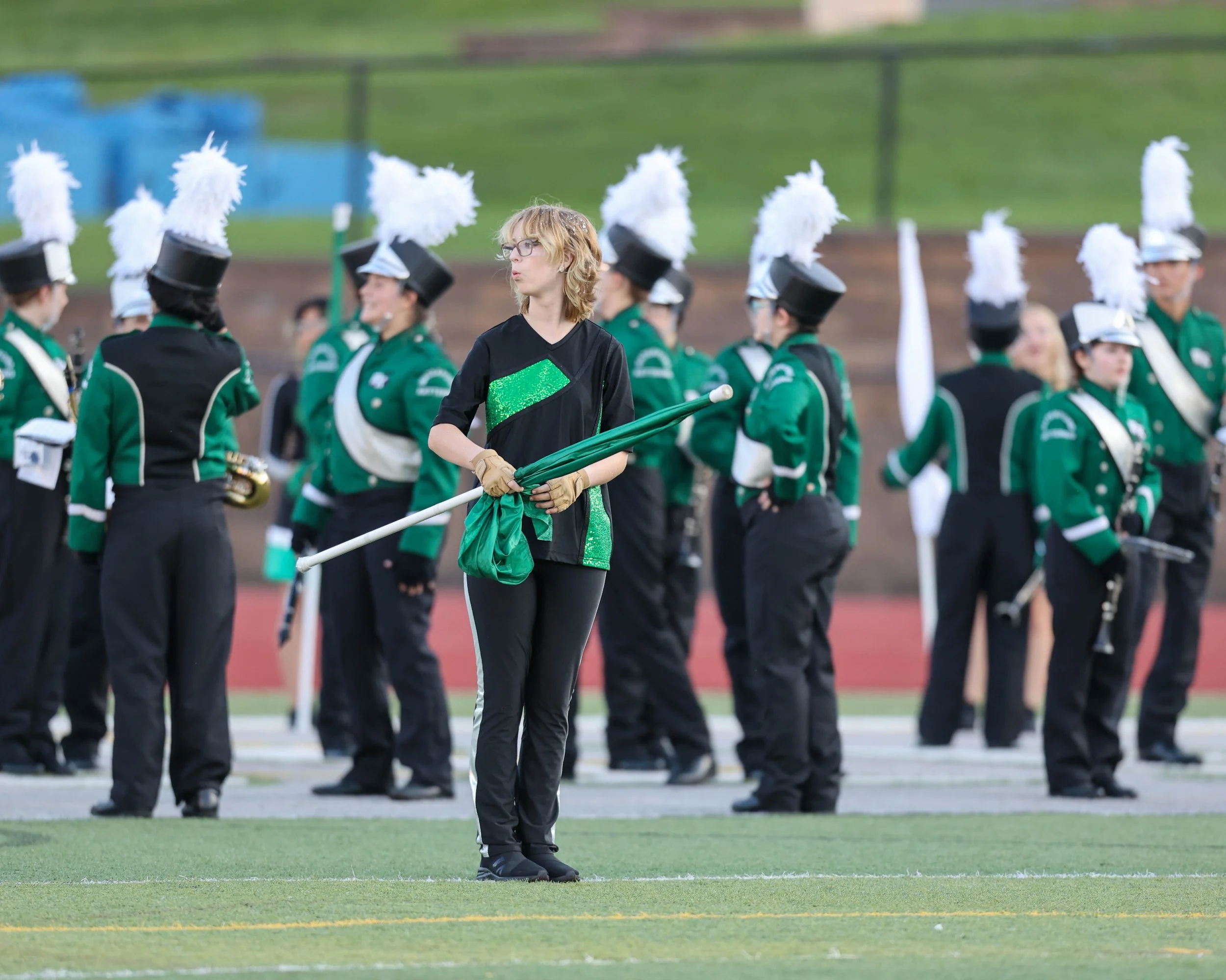 WK Marching Band Color Guard Member