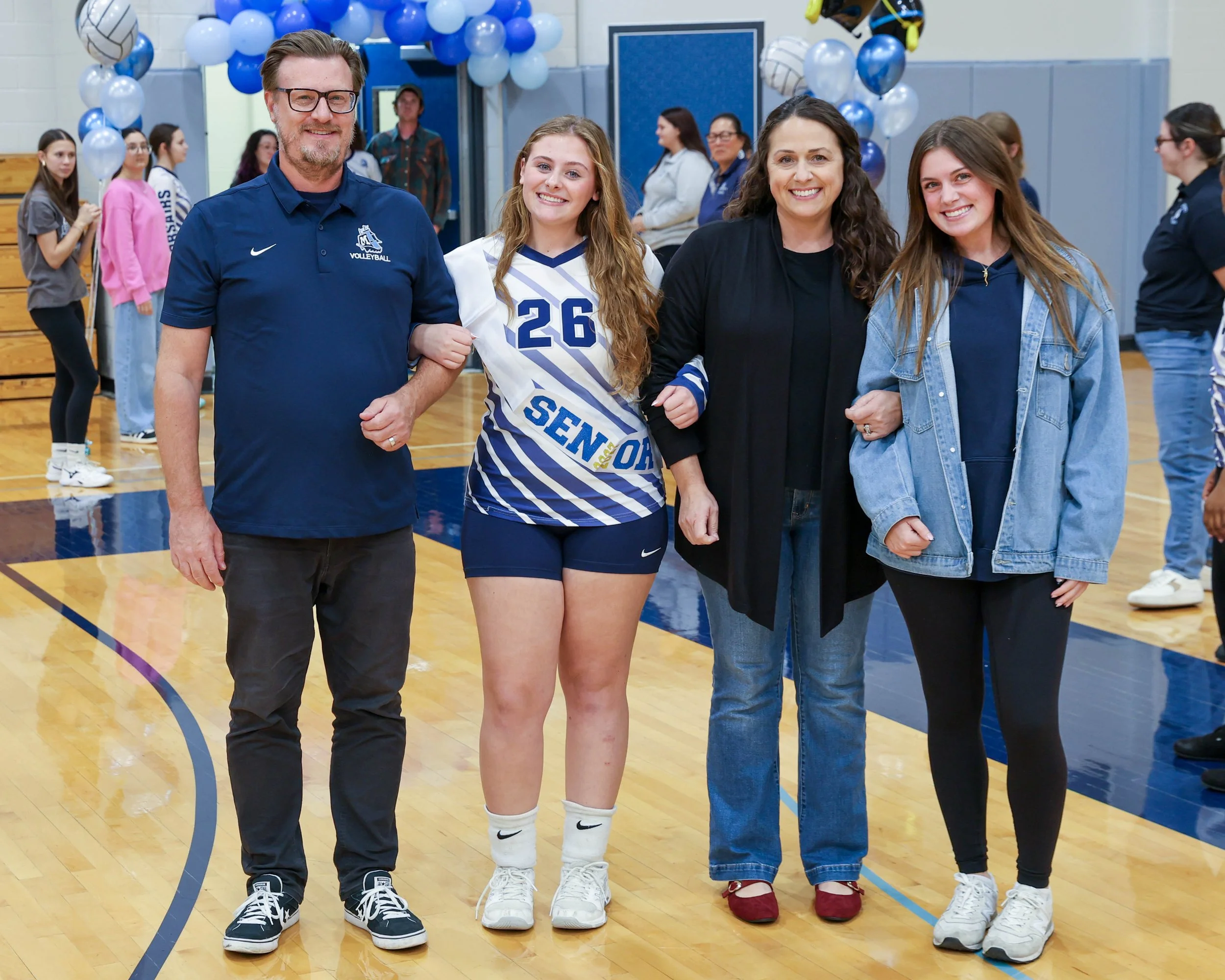Senior Night #26 and Family