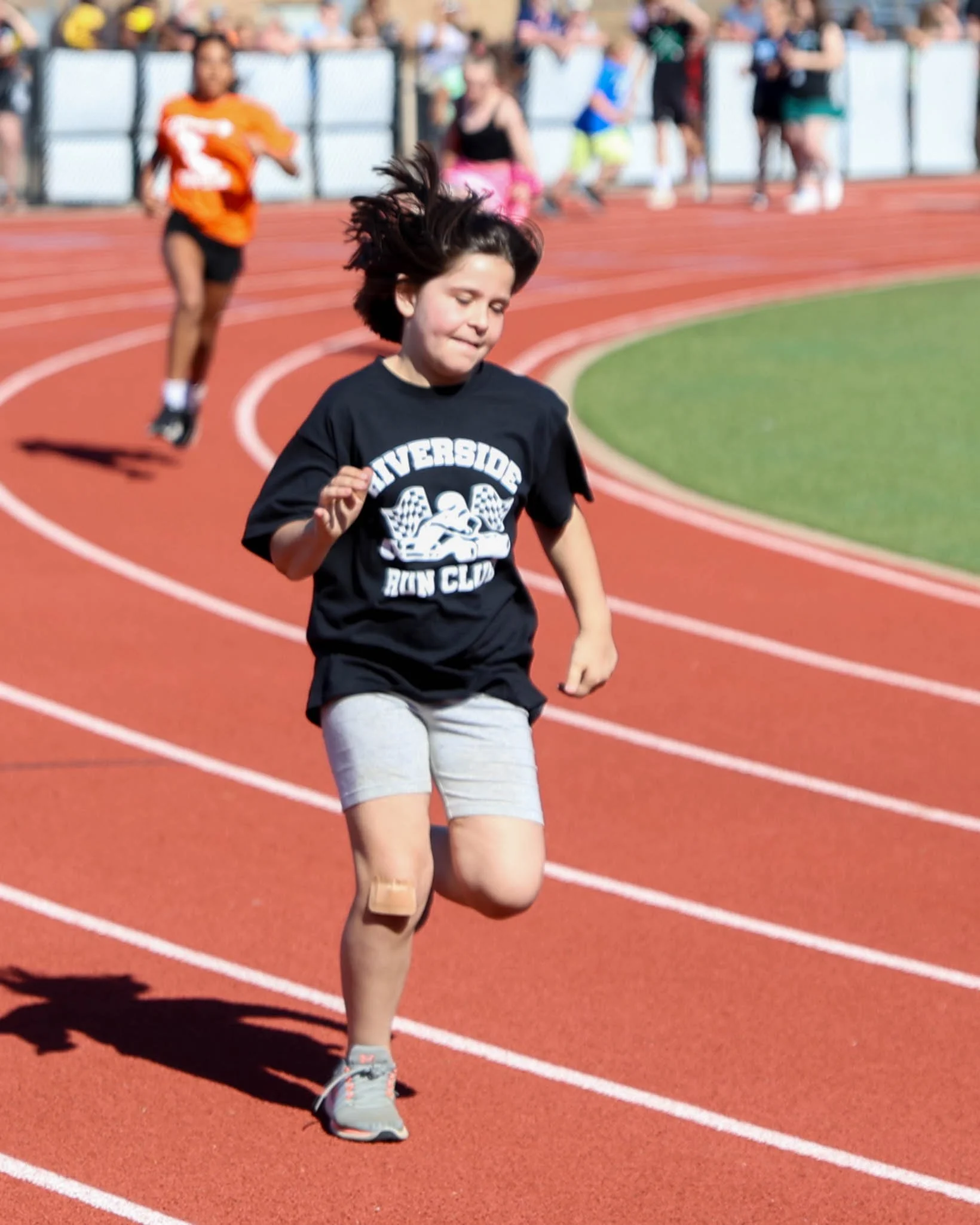 Riverside runner starts the race