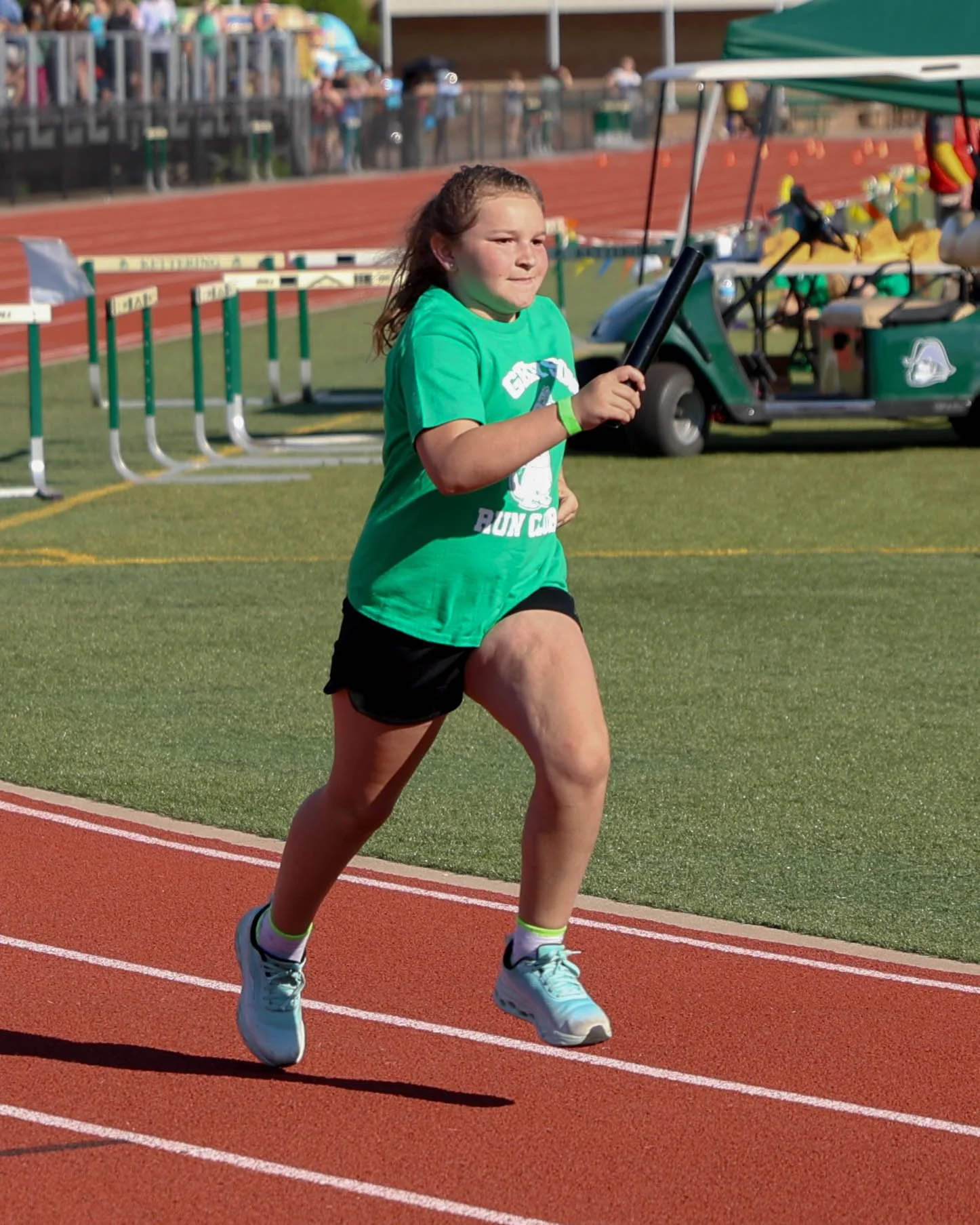 Grayson runner starts the race