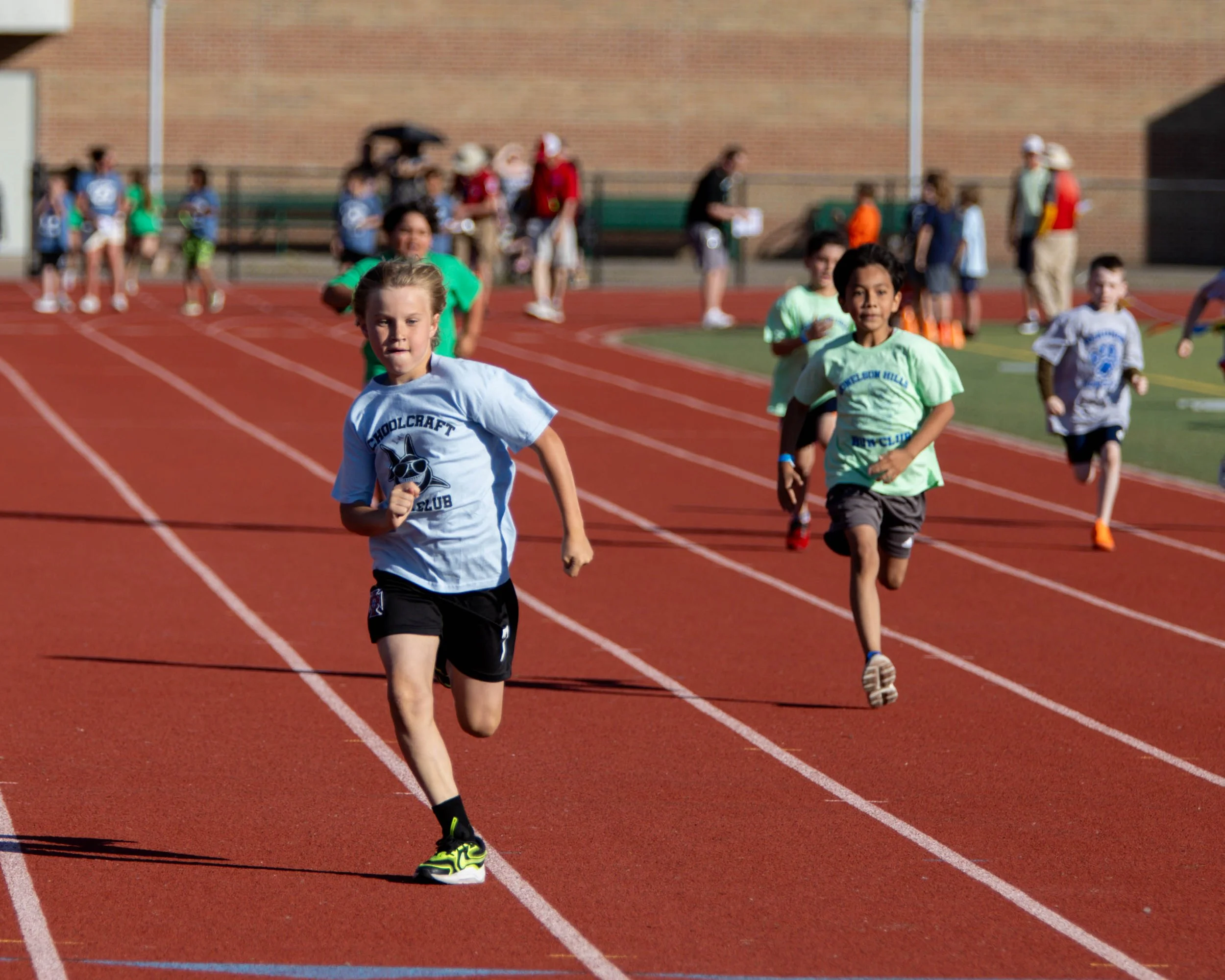 Schoolcraft and Donelson Hills boy finish the race