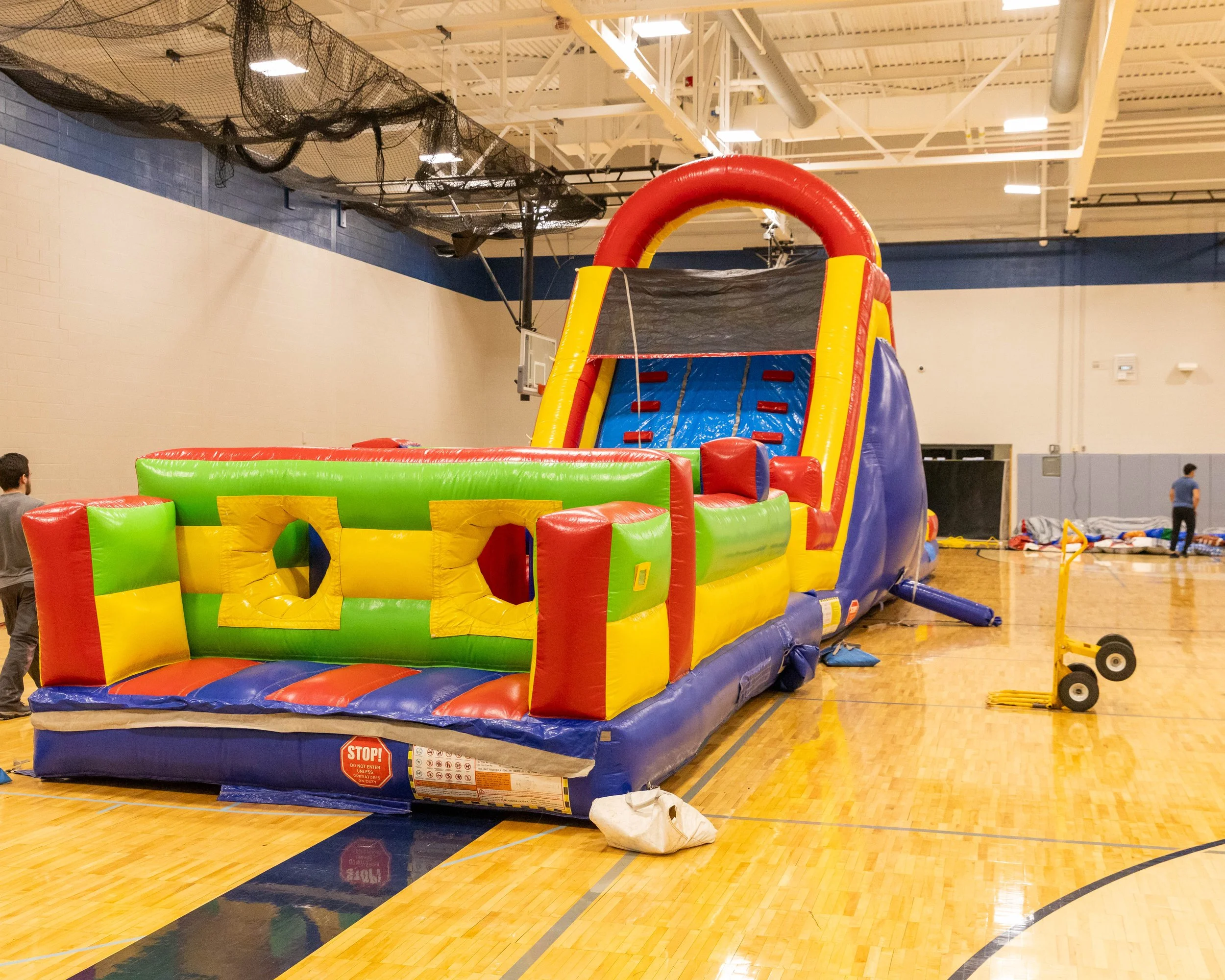 Play area in the gym